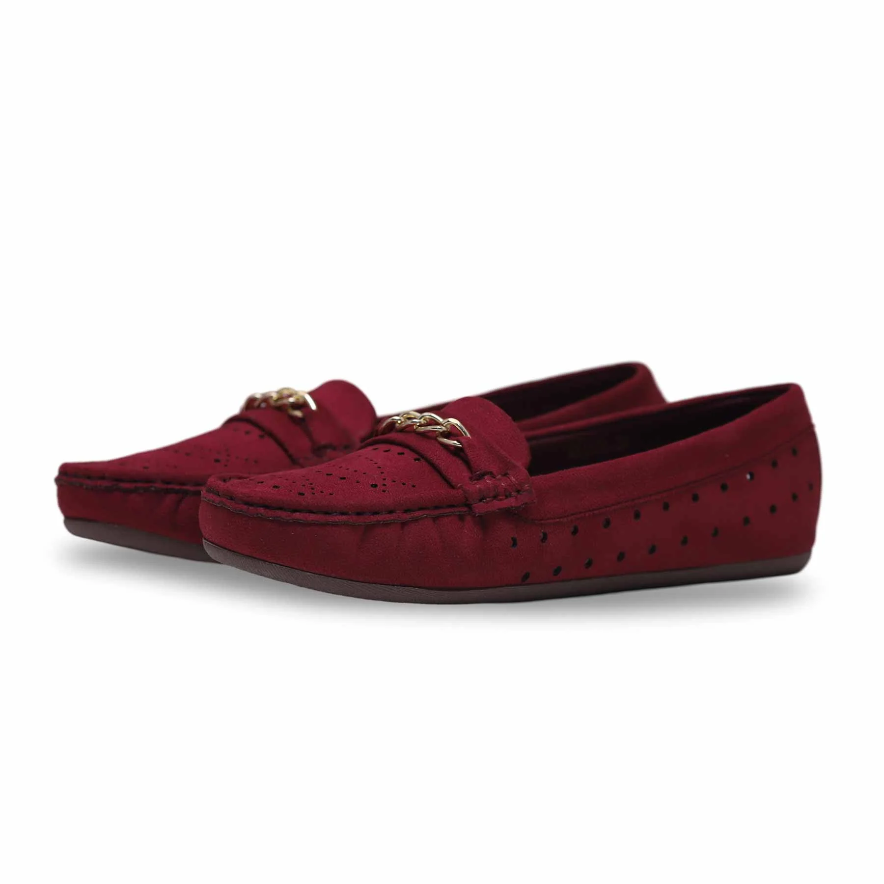 Maroon Moccasin WN4436 - Image 2