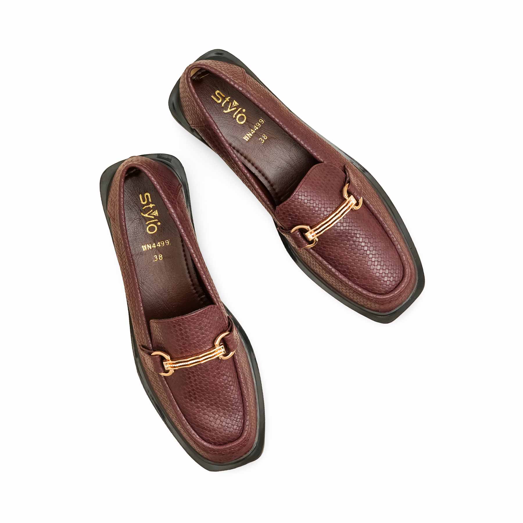 Maroon Moccasin WN4499 - Image 5