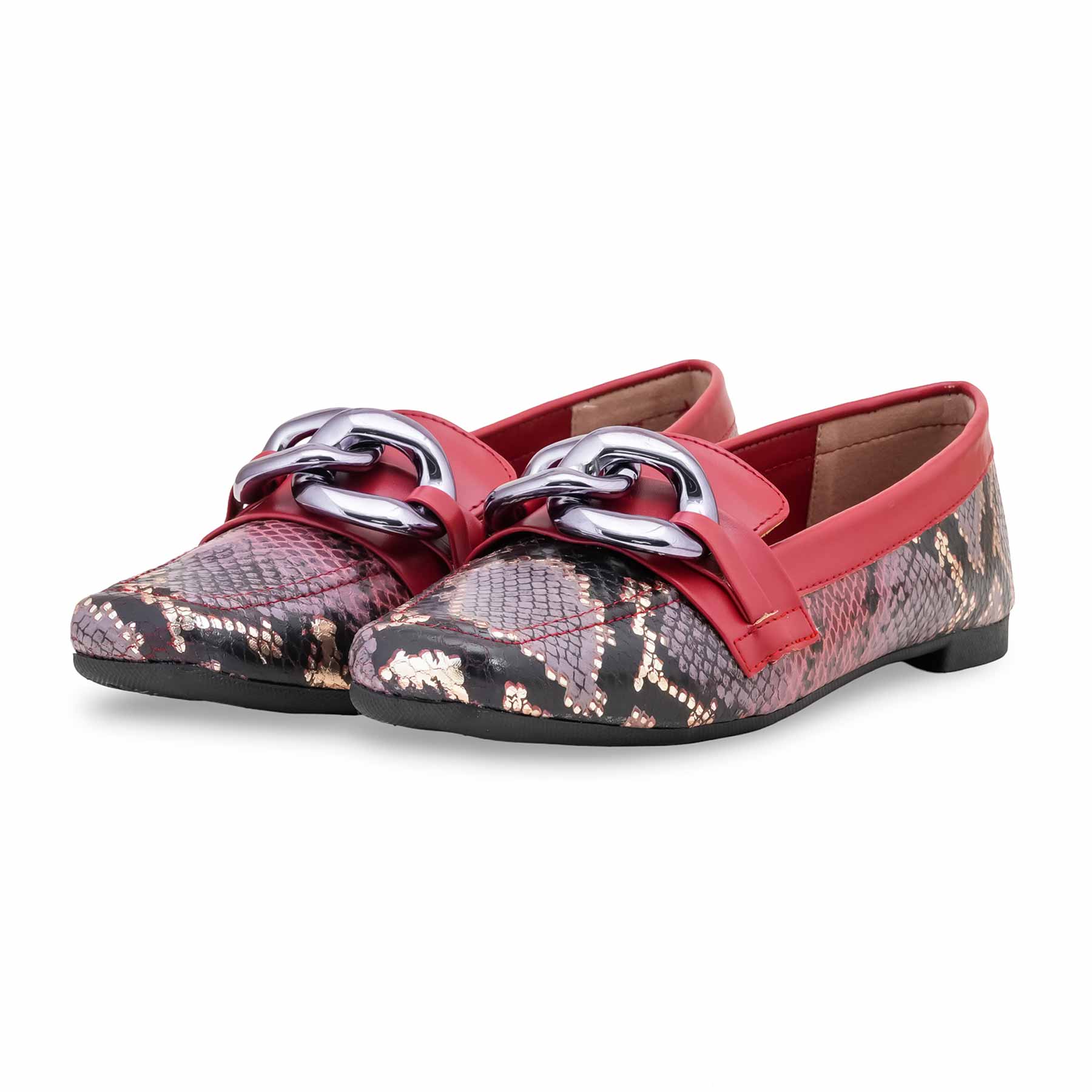 Maroon Moccasin WN4564 - Image 3