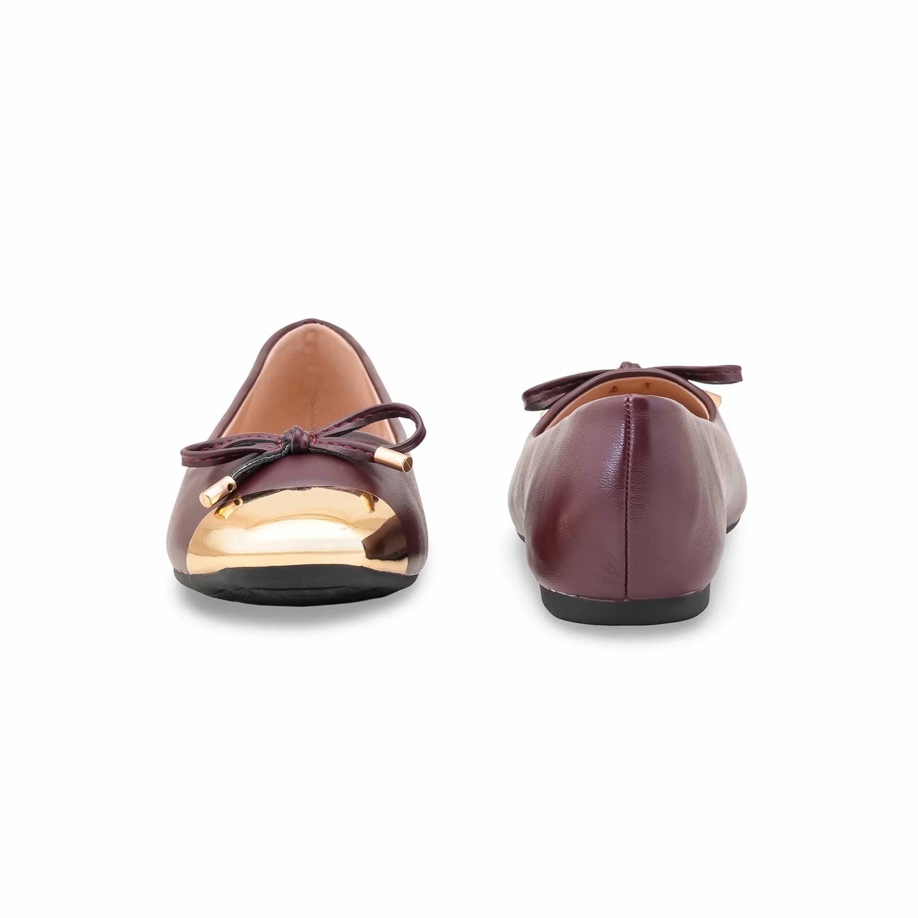 Maroon Pumps For Women WN1287 - Image 4