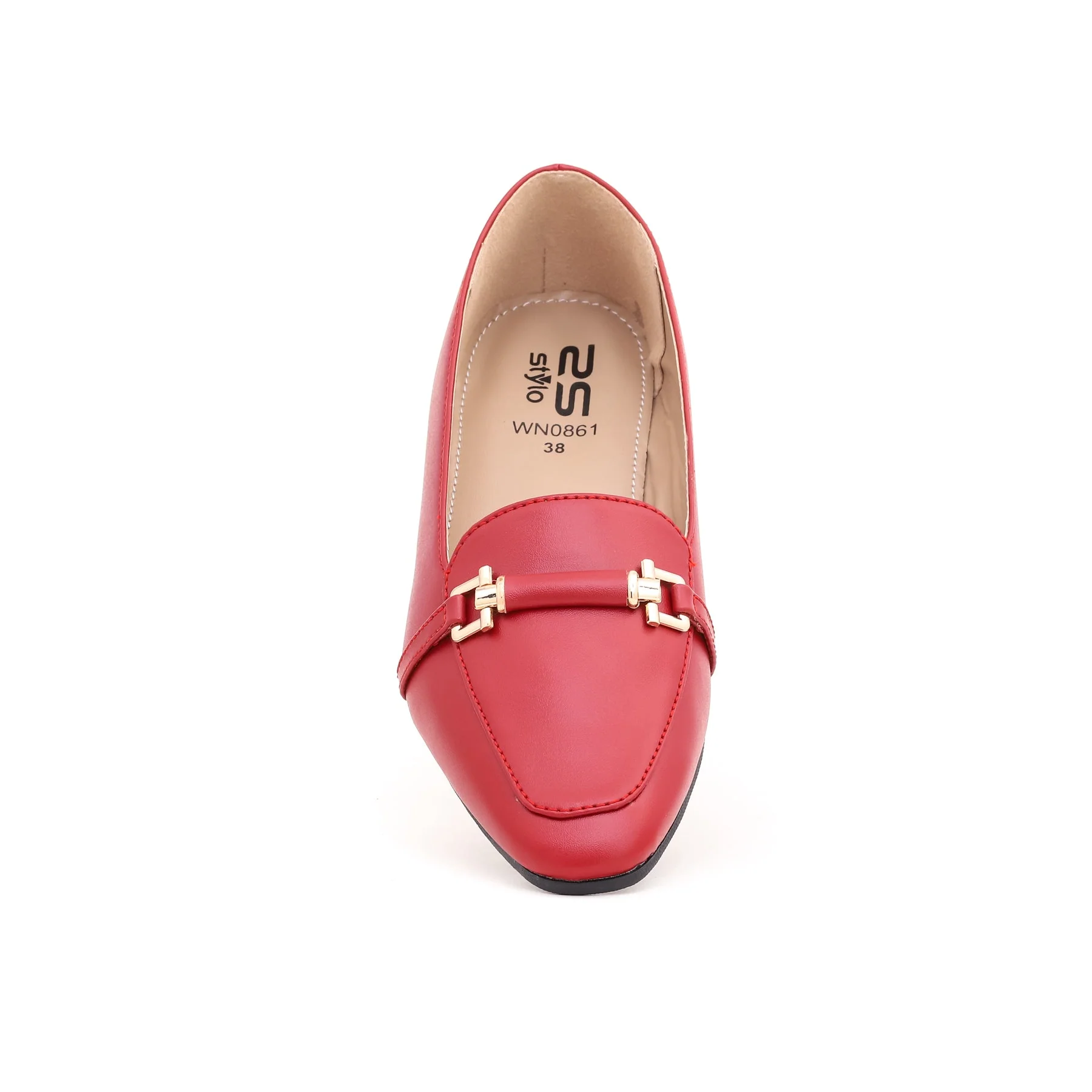 Maroon Pumps WN0861 - Image 3