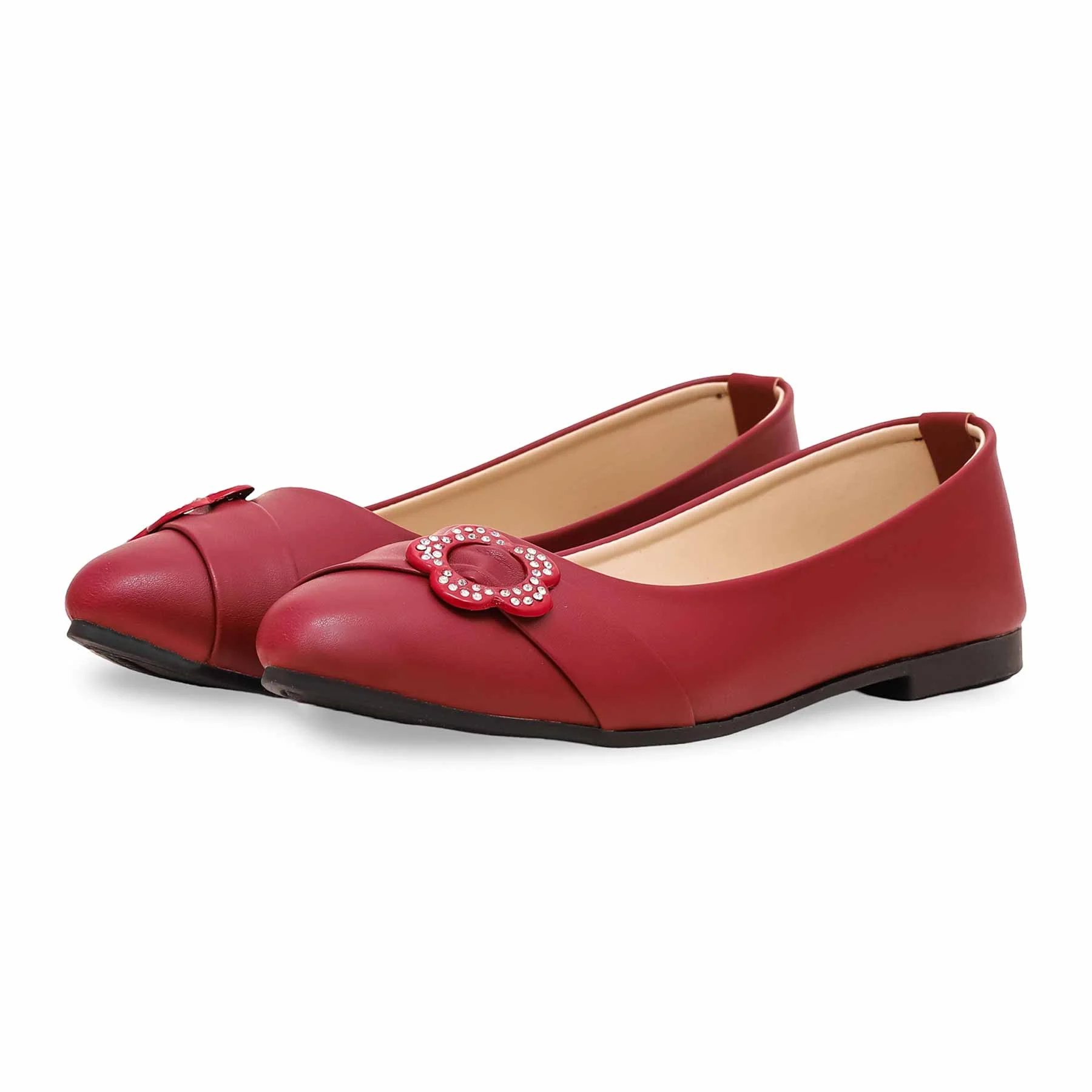Maroon Pumps WN0984 - Image 2