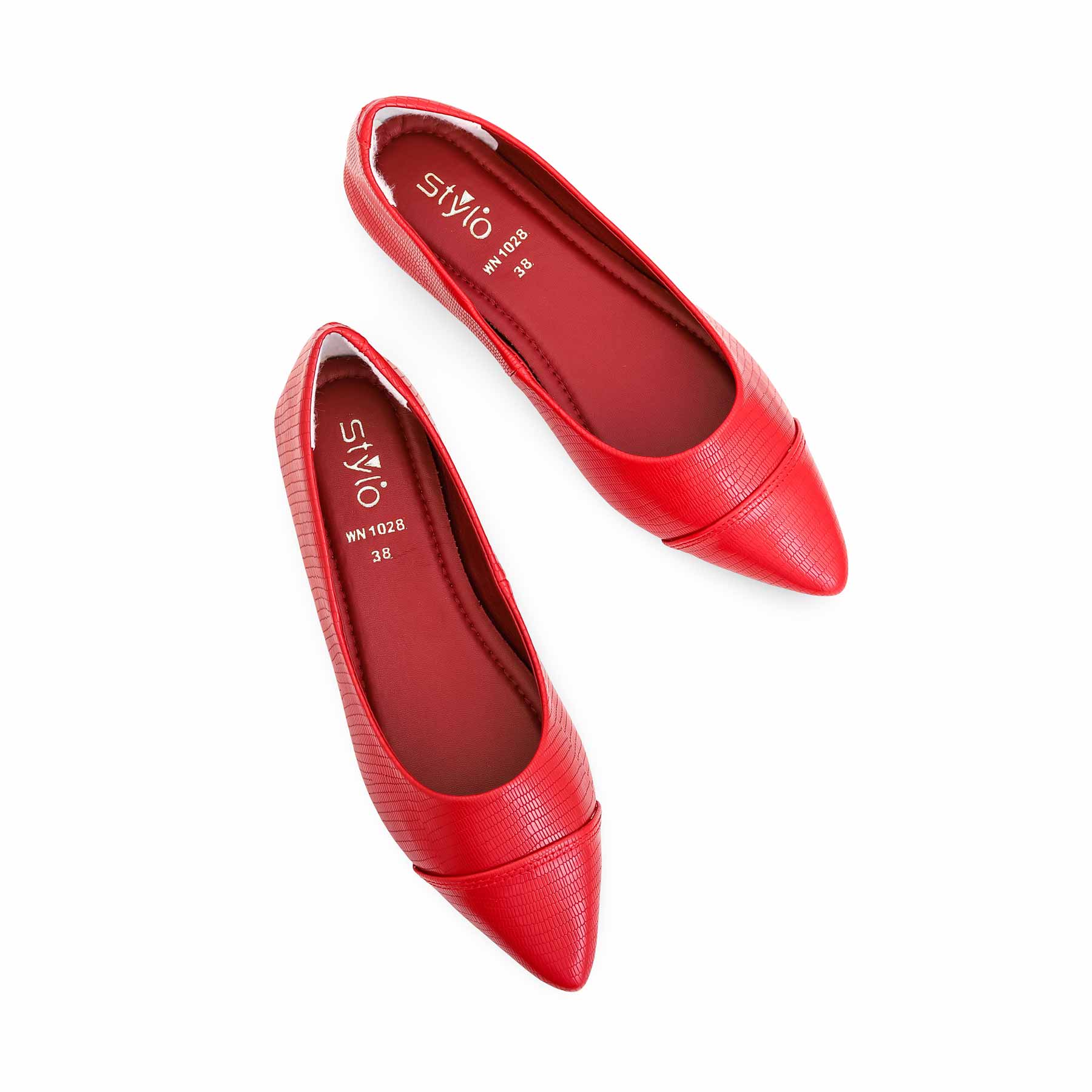 Maroon Pumps WN1028 - Image 4