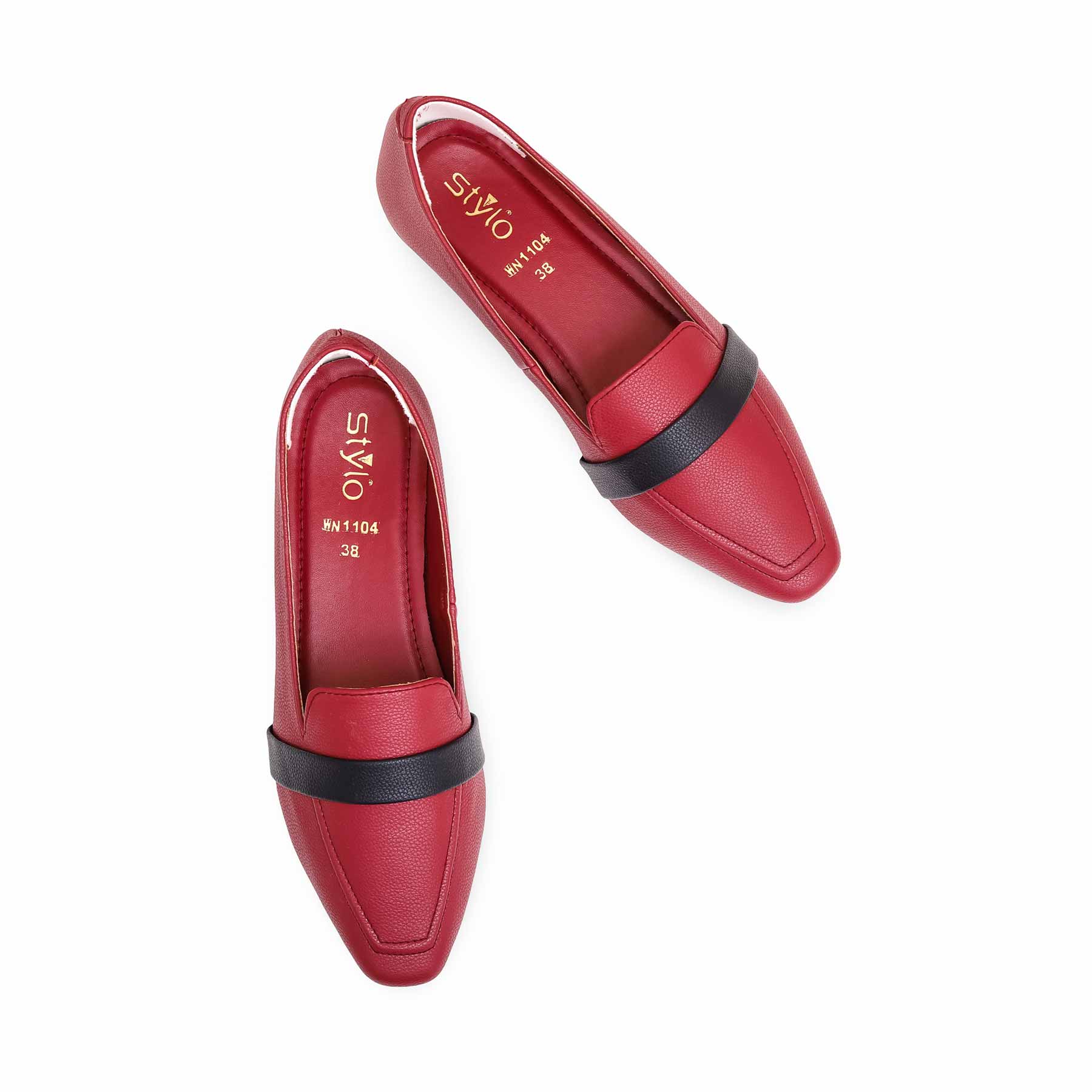 Maroon Pumps WN1104 - Image 4
