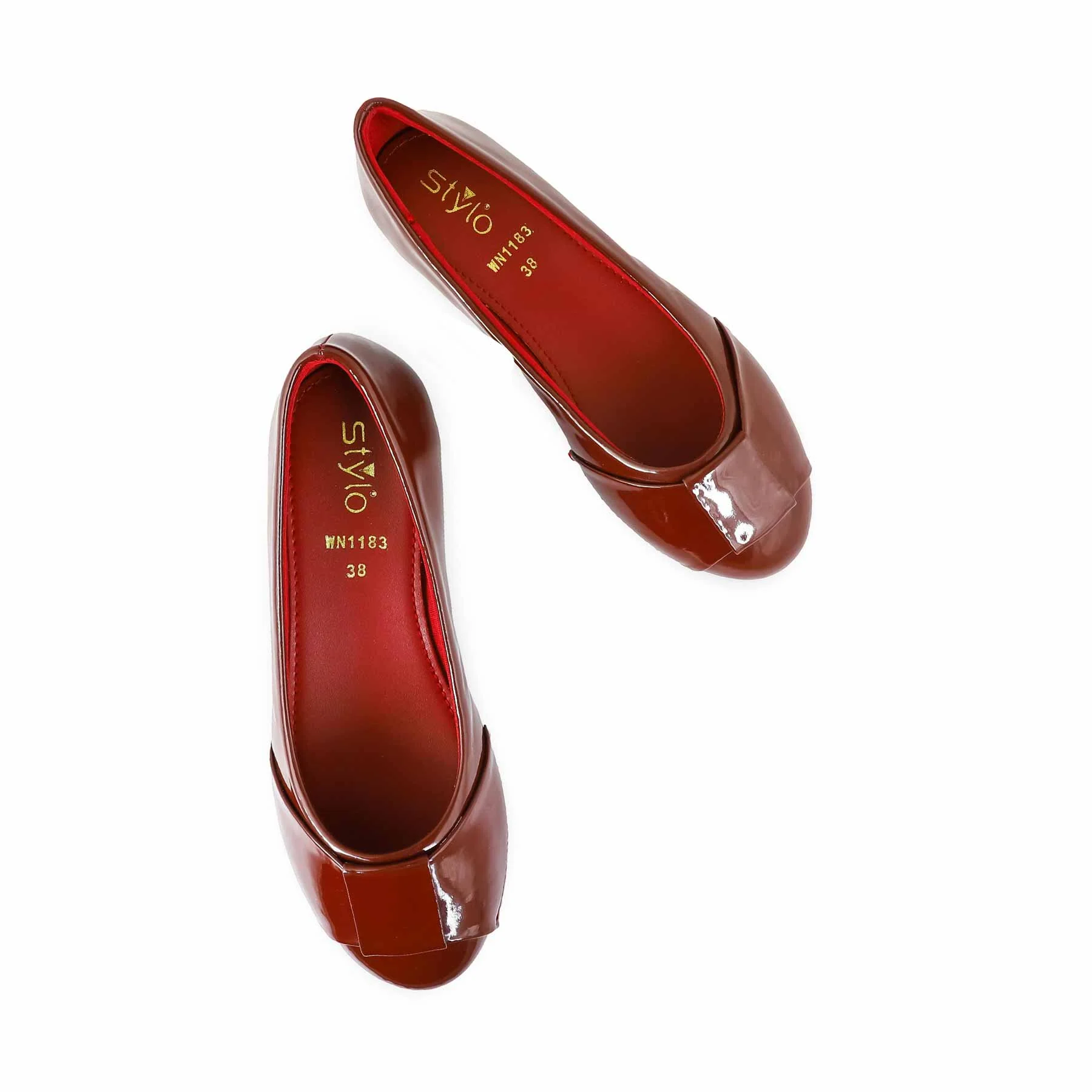Maroon Pumps WN1183 - Image 5
