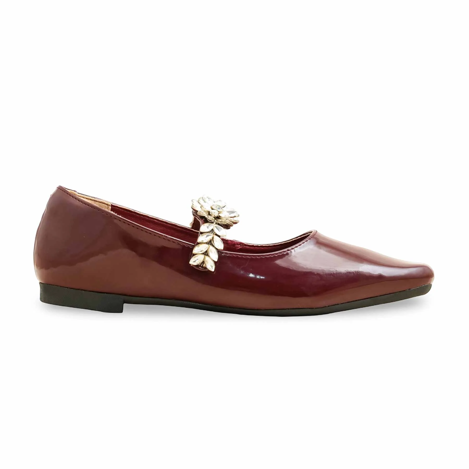 Maroon Pumps WN1217 - Image 2