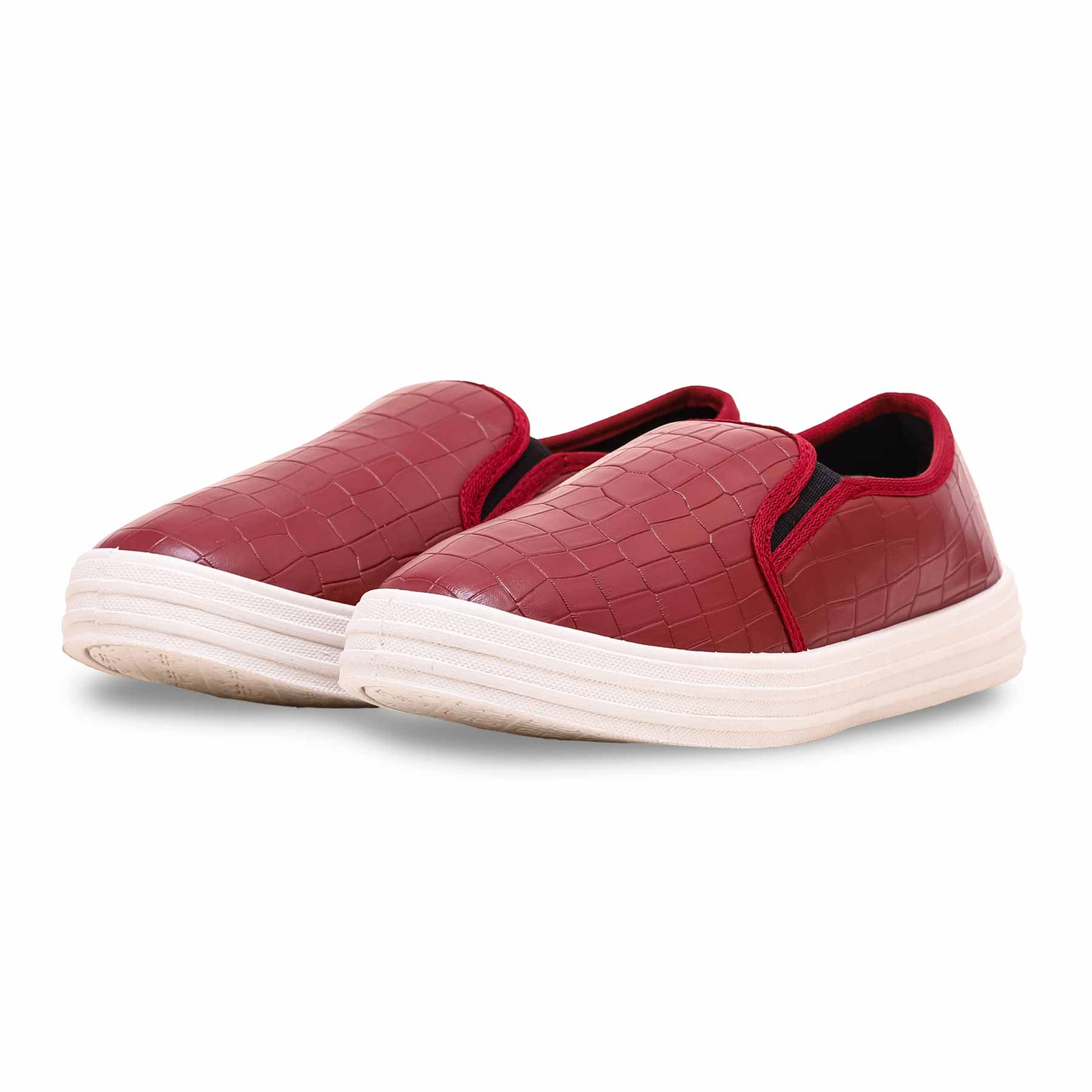 Maroon Sneaker WN6155 - Image 2