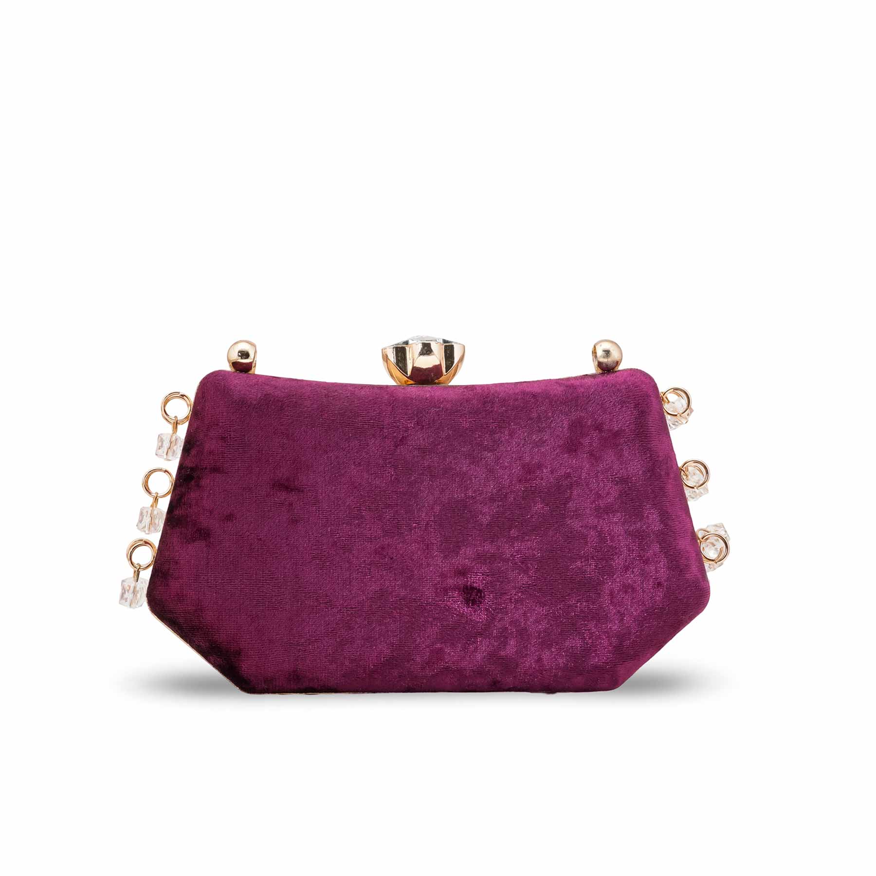 Maroon Women Fancy Clutch P15715 - Image 4