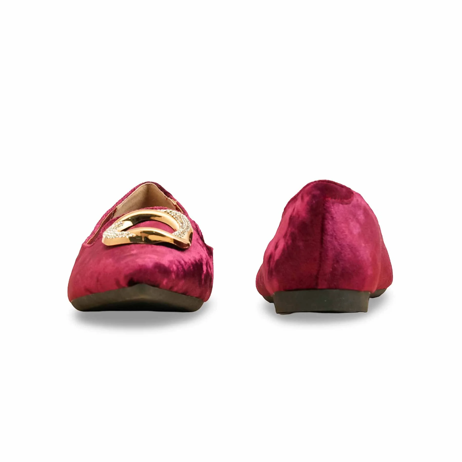 Maroon Women Pumps WN1213 - Image 4