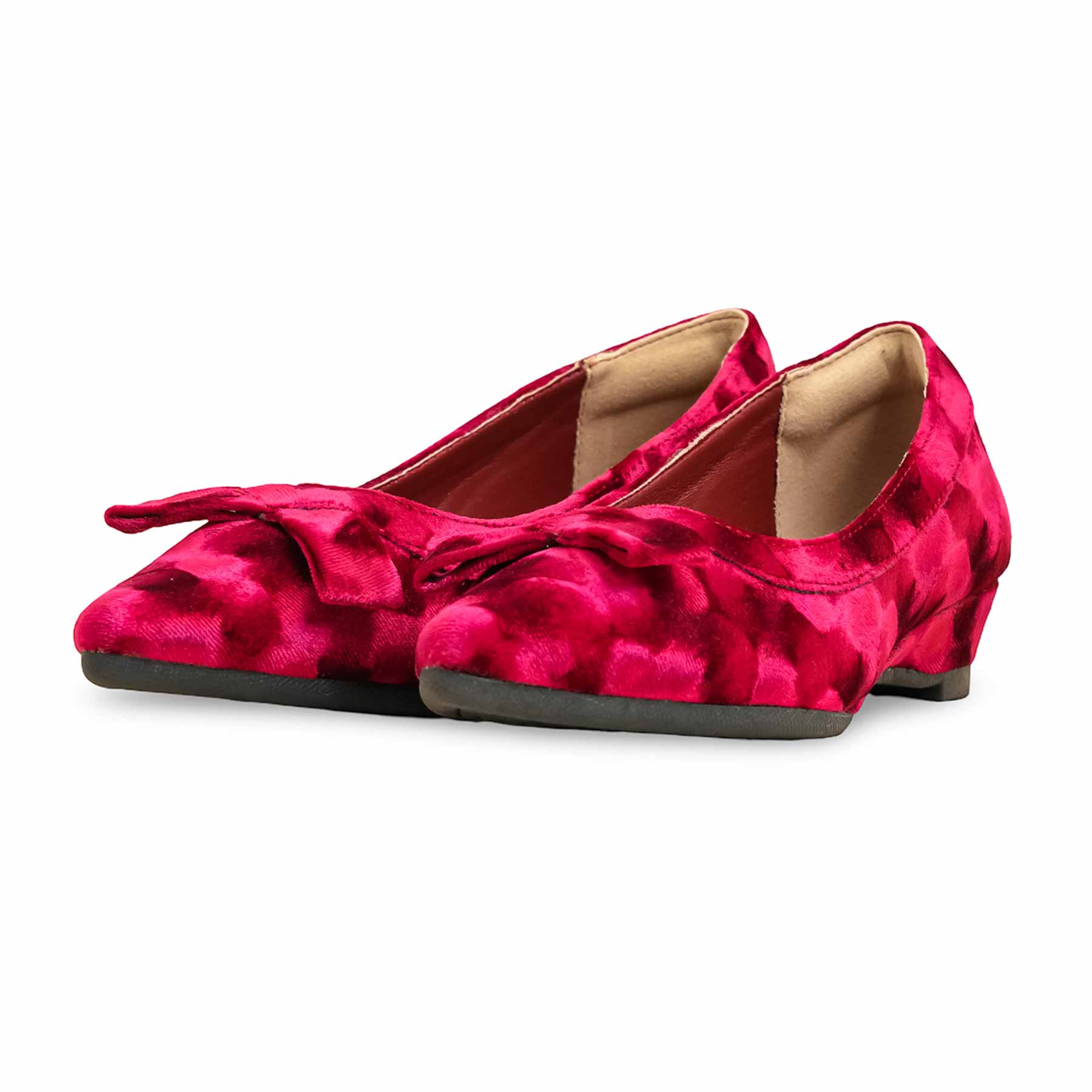Maroon Women Pumps WN1248 - Image 3
