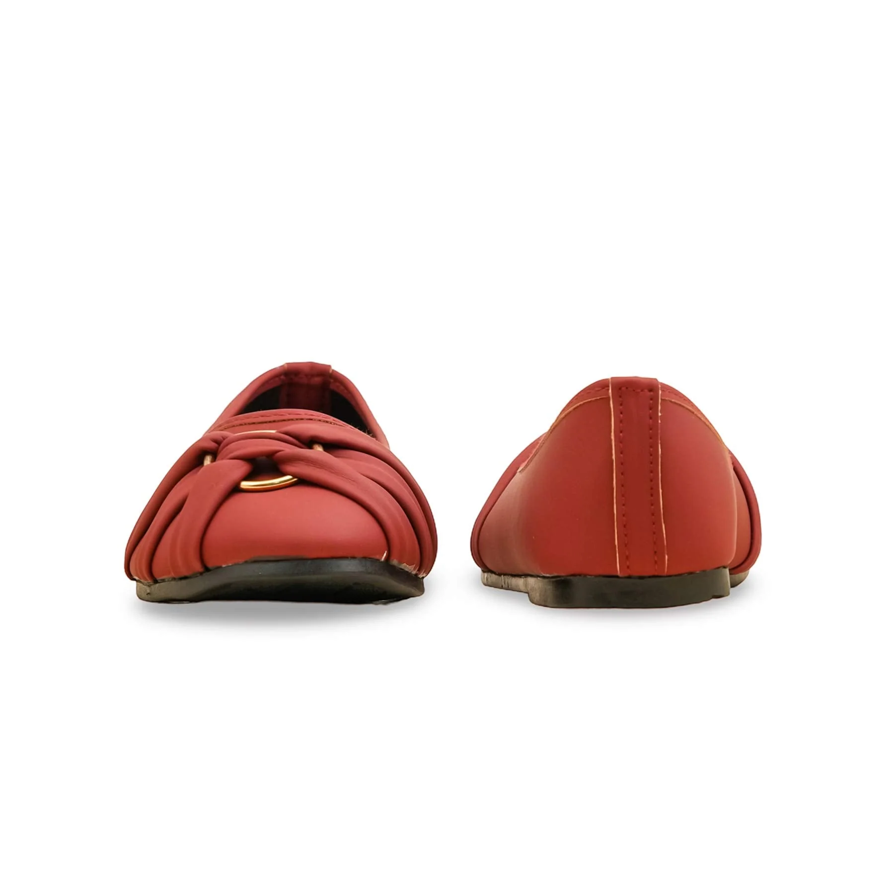 Maroon Women Pumps WN1270 - Image 4