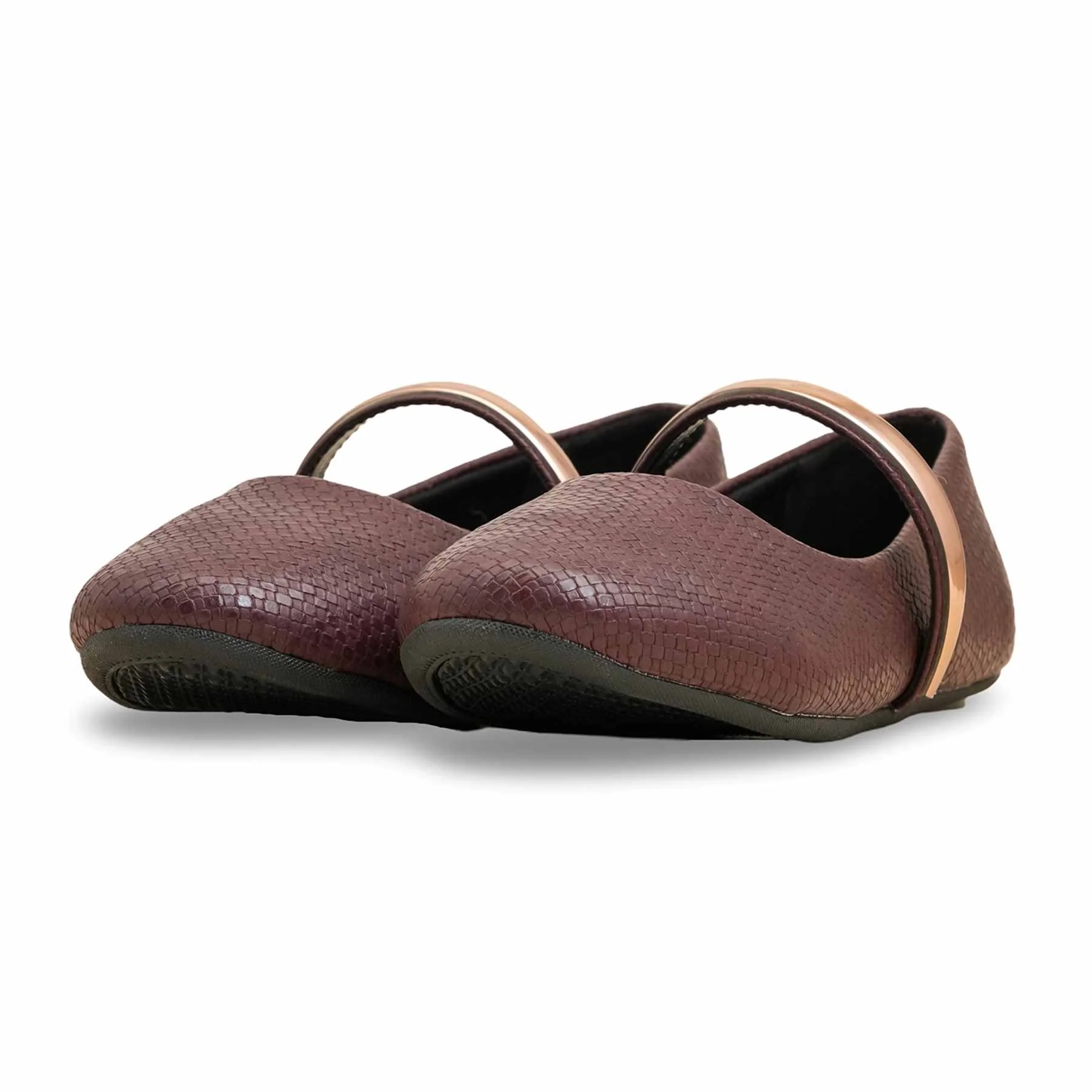 Maroon Women Pumps WN1318 - Image 3