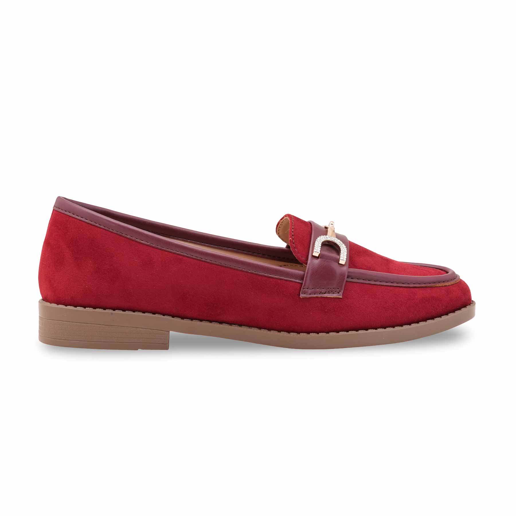 Maroon Women Pumps WN1334 - Image 2