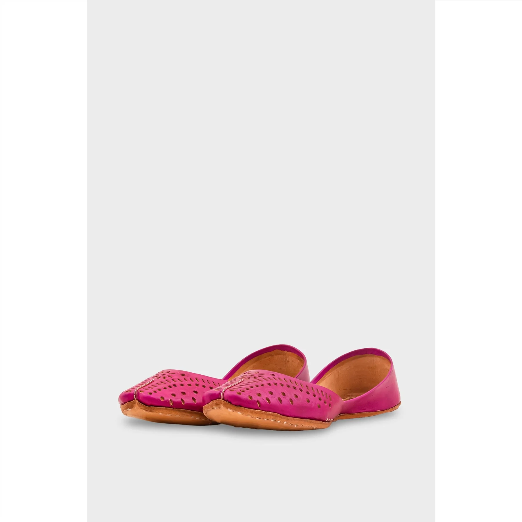Mejunda Leather Khussa For Women EC8713 - Image 3
