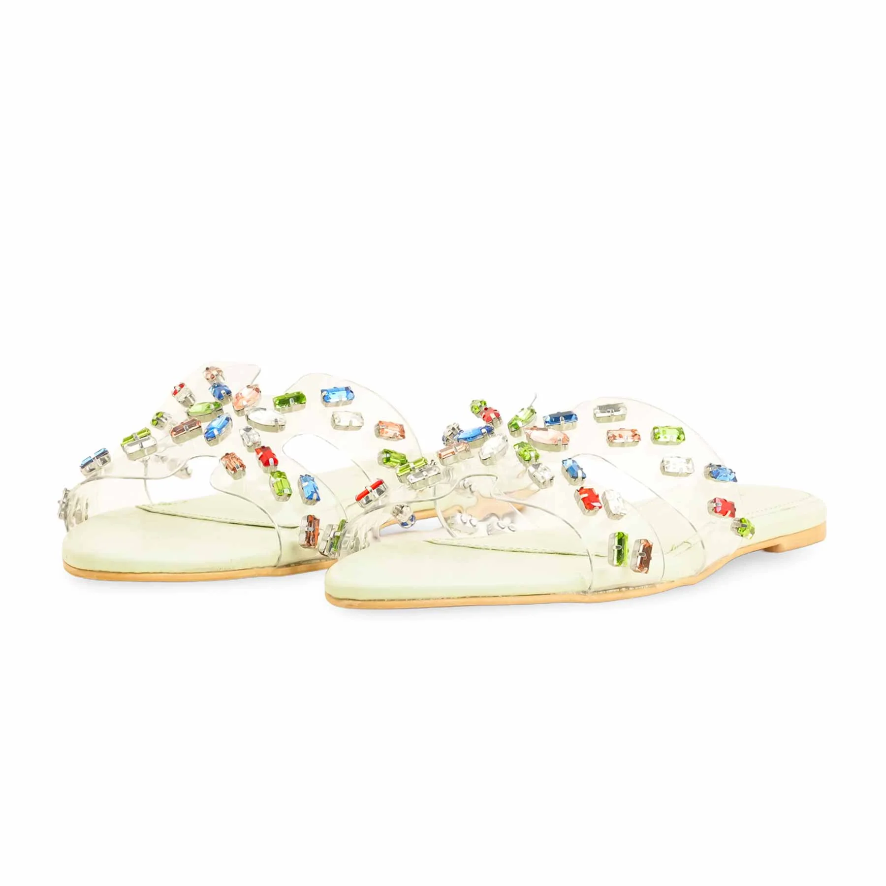 Multy Fancy Slipper For Ladies FN7943 - Image 3