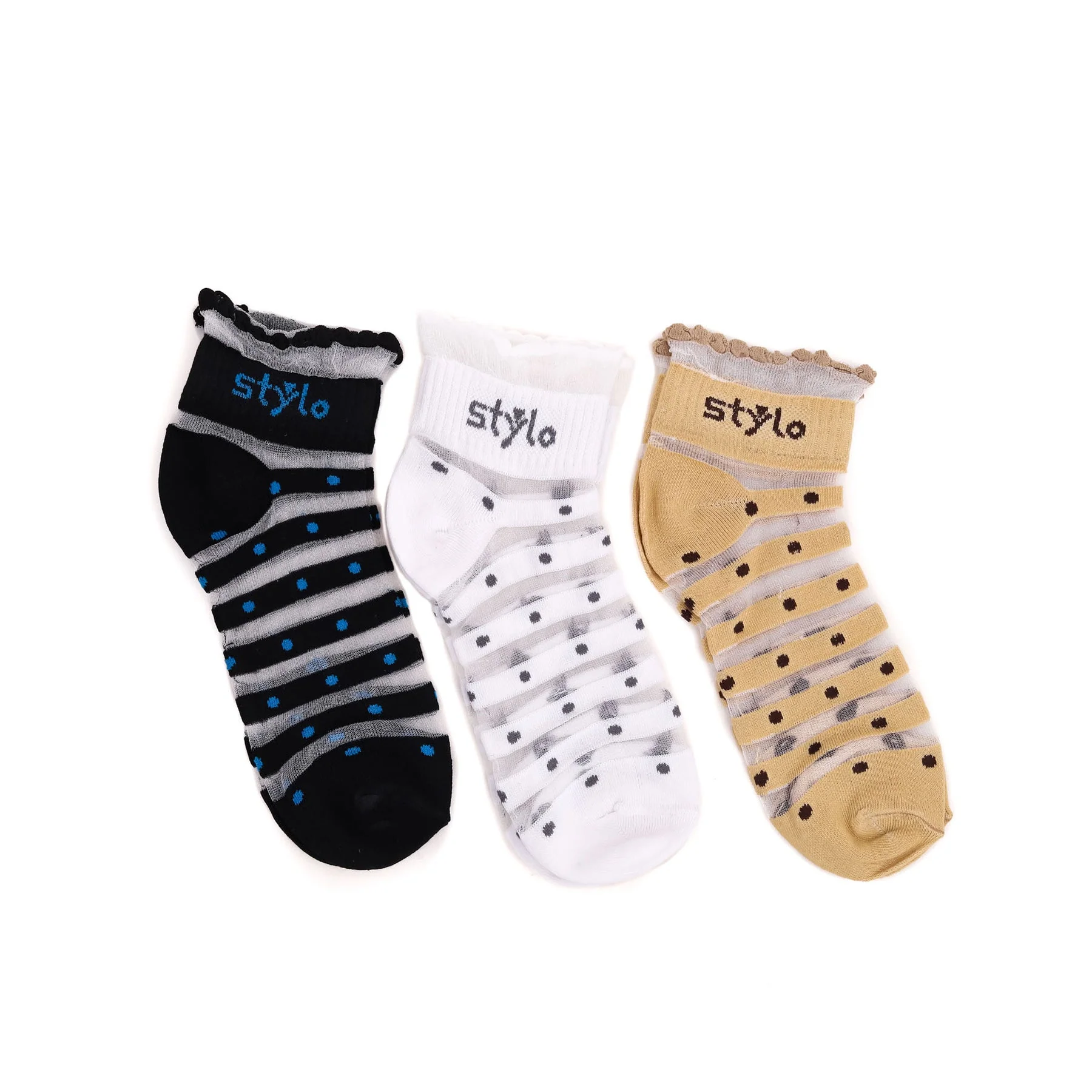 Ladies Low Cut Socks S01631 - Image 2