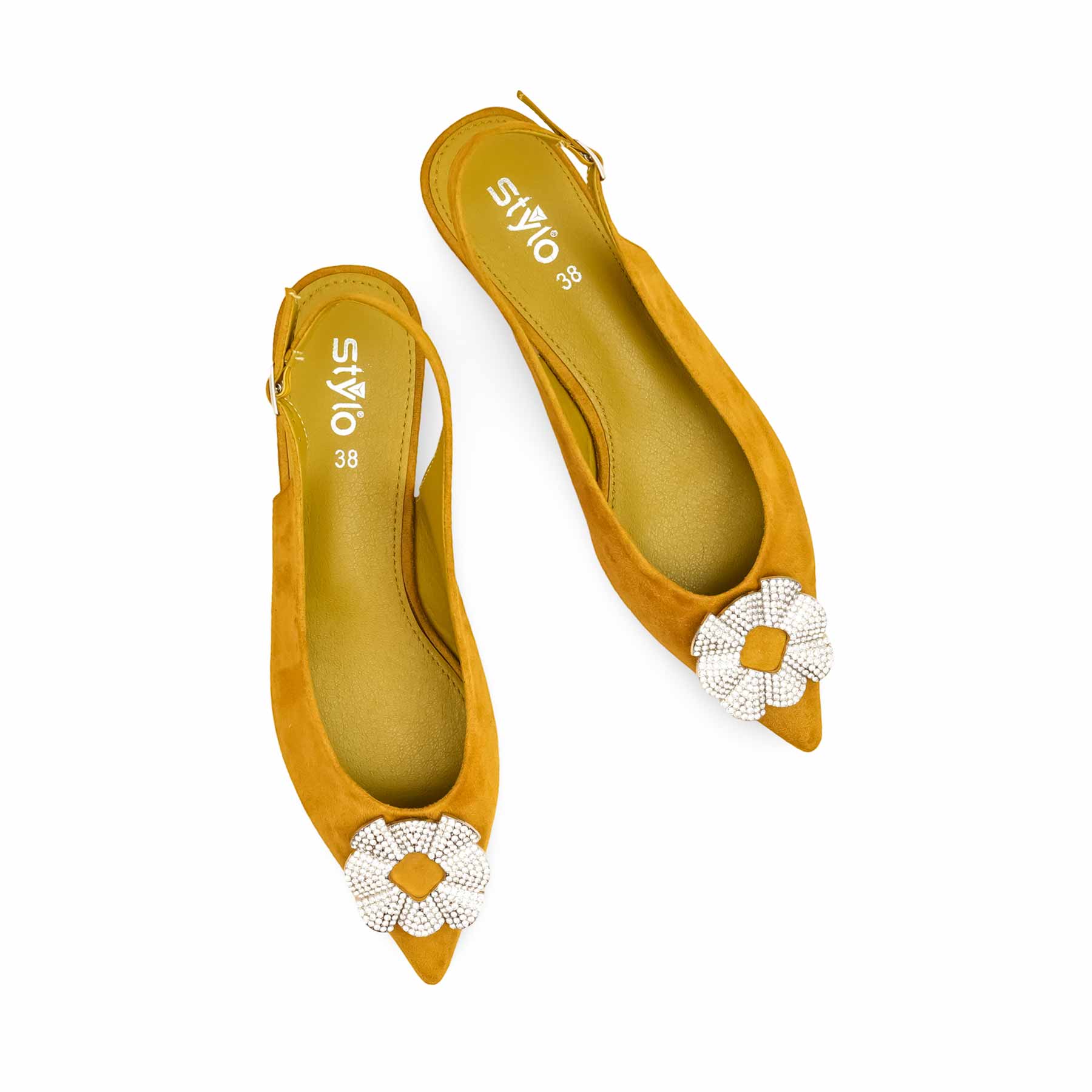 Mustard Fancy Back Open WN5449 - Image 5