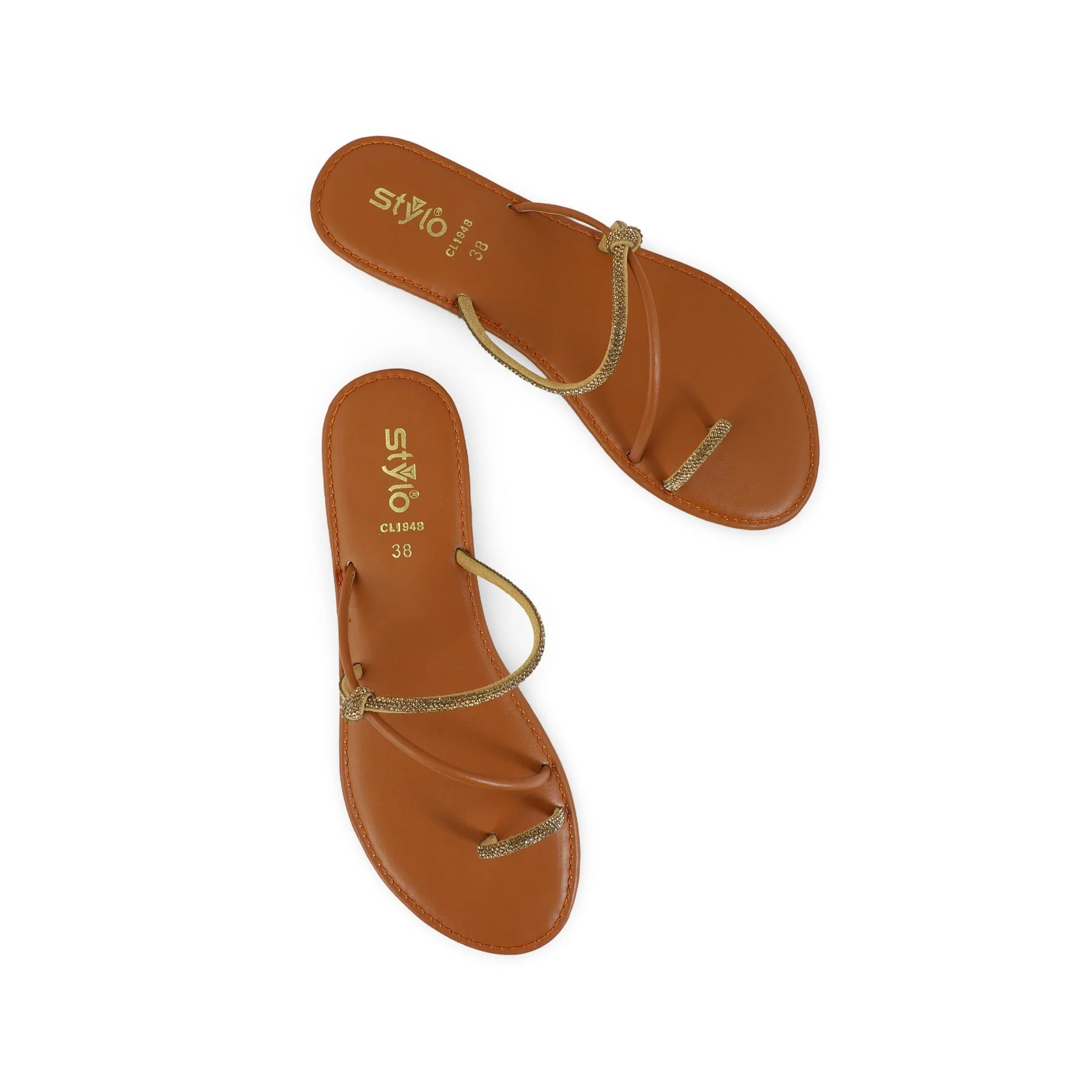 Mustard Casual Chappal CL1948 - Image 5