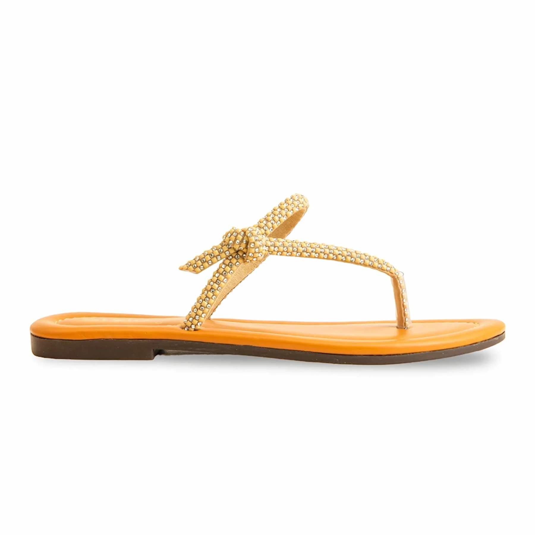 Mustard Casual Chappal CL1951 - Image 2