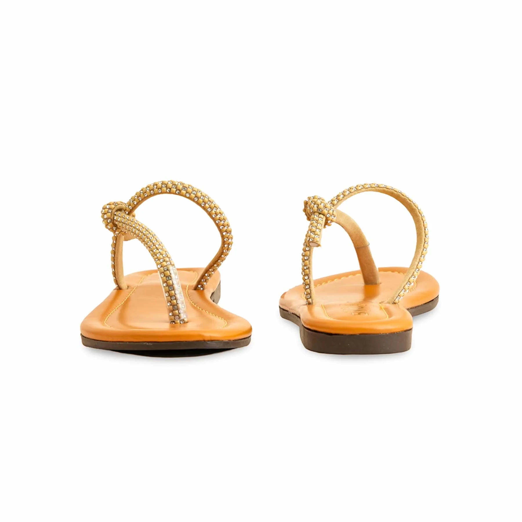 Mustard Casual Chappal CL1951 - Image 4