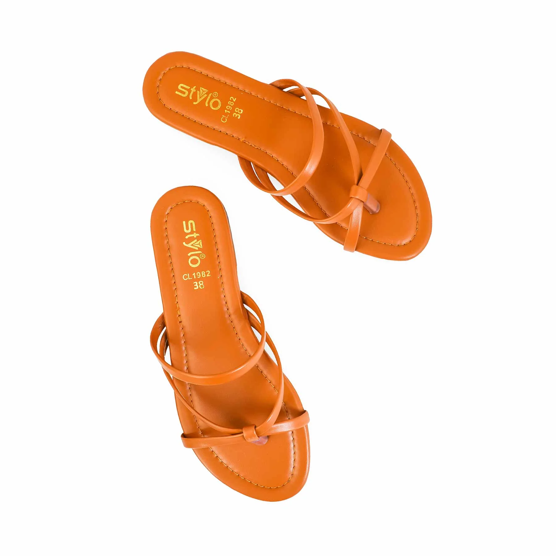 Mustard Casual Chappal CL1982 - Image 5