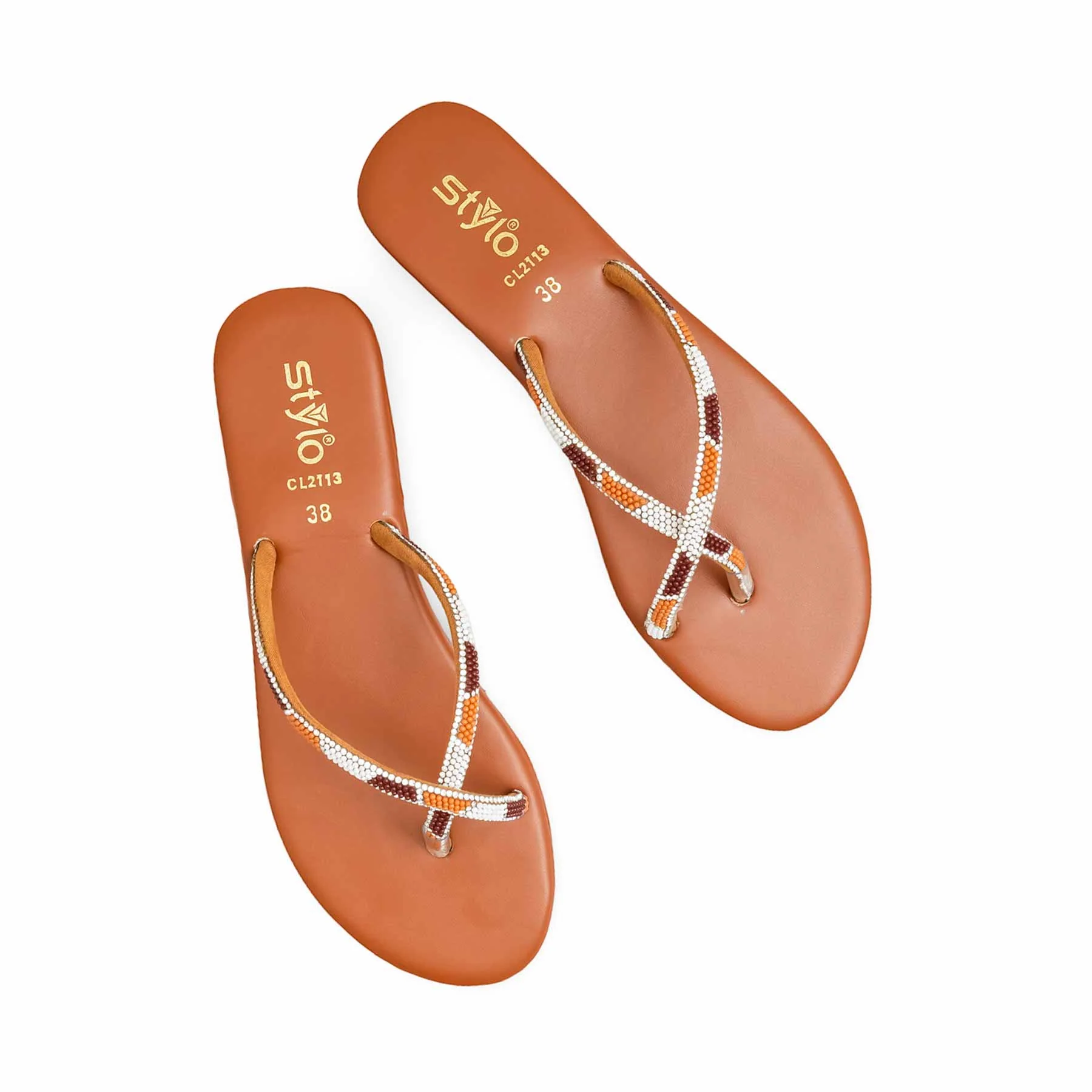 Mustard Casual Chappal CL2113 - Image 5
