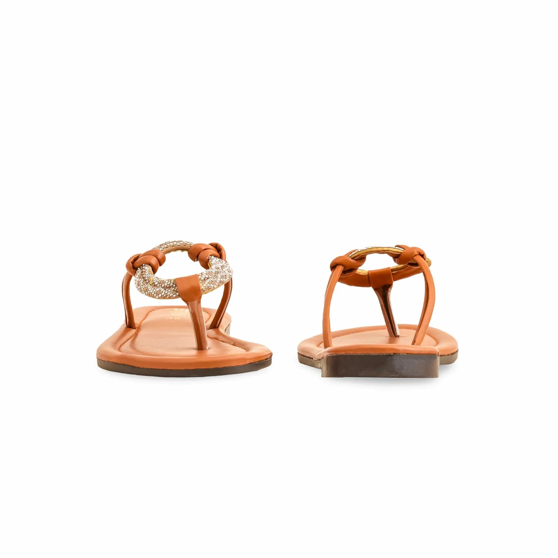 Mustard Casual Chappal For Ladies CL1919 - Image 4