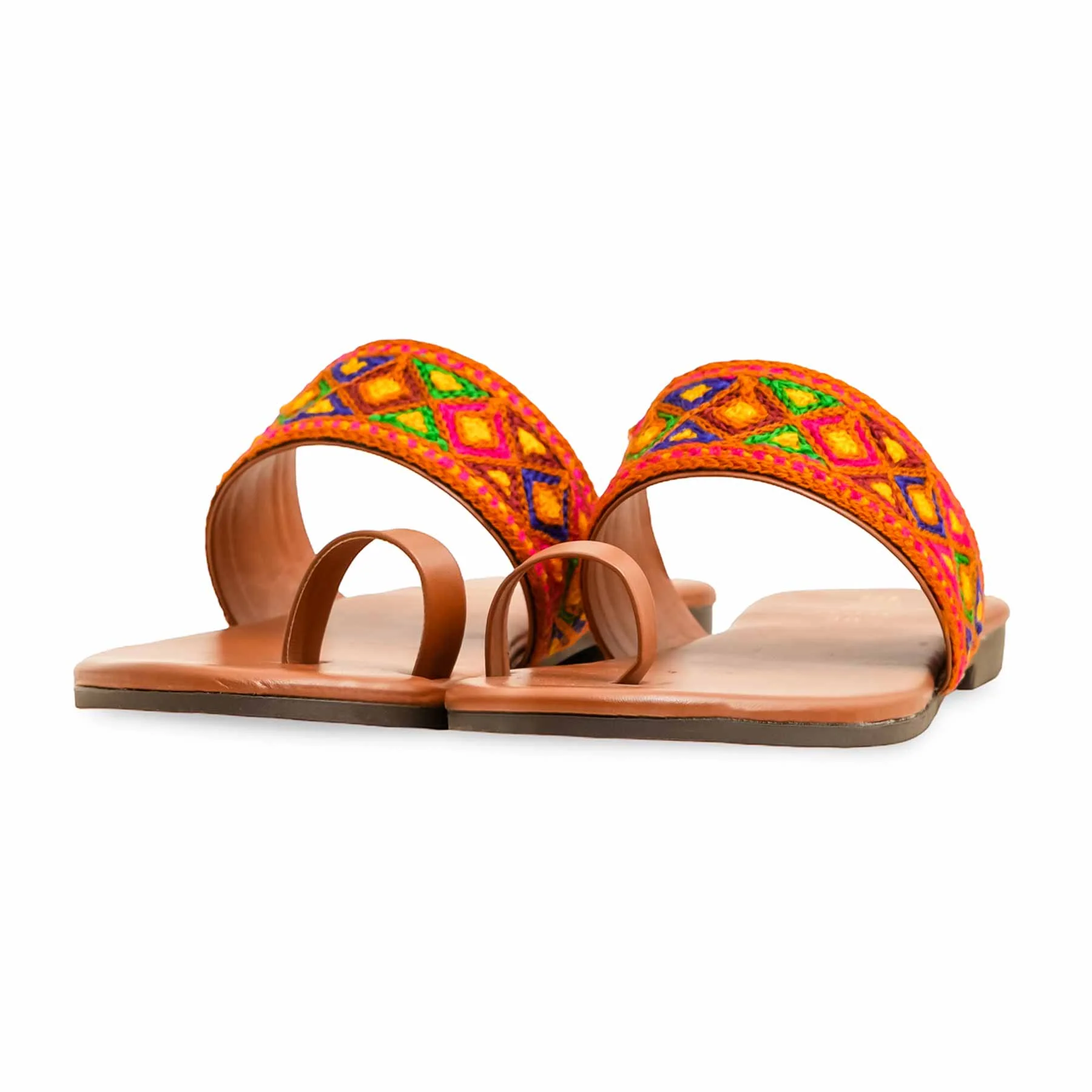 Mustard Casual Chappal For Women CL2134 - Image 3