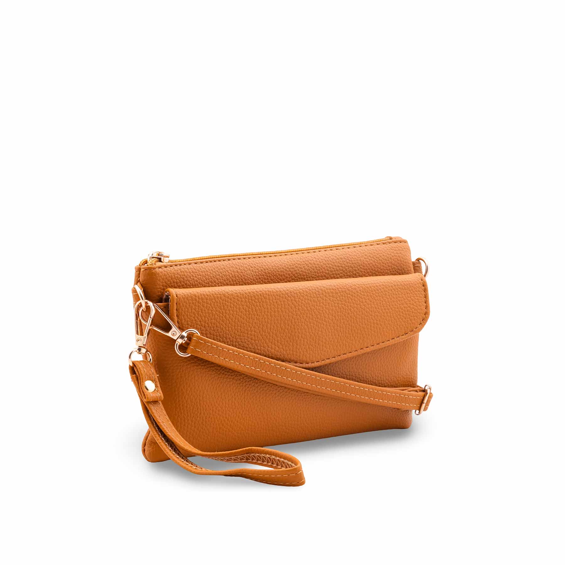 Mustard Casual Pouch For Women P97737 - Image 3