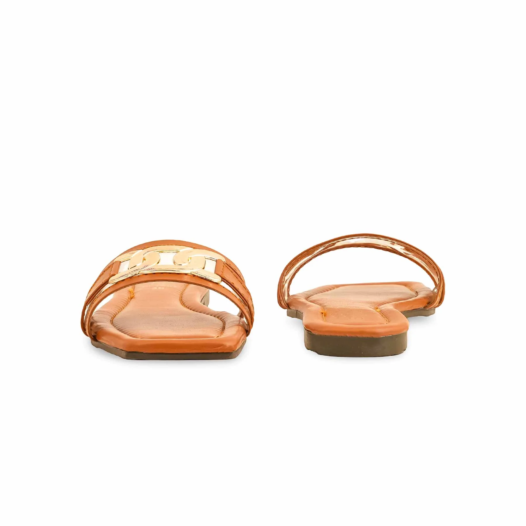 Mustard Casual Slipper For Women CL1967 - Image 4