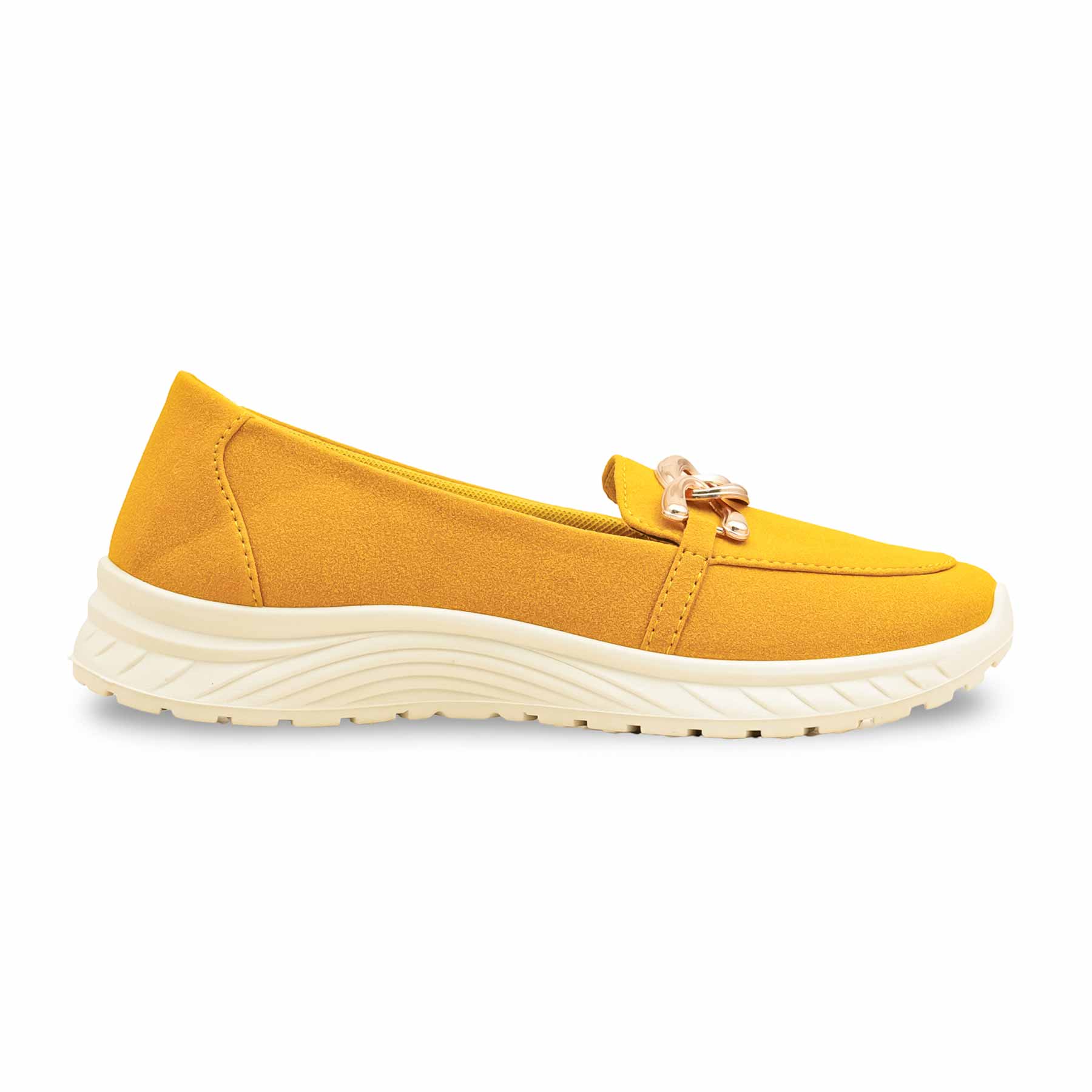 Mustard Casual Sneaker For Ladies AT9107 - Image 2