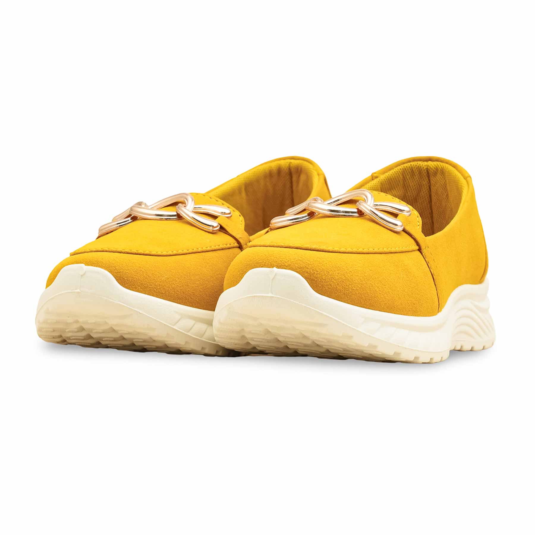 Mustard Casual Sneaker For Ladies AT9107 - Image 3