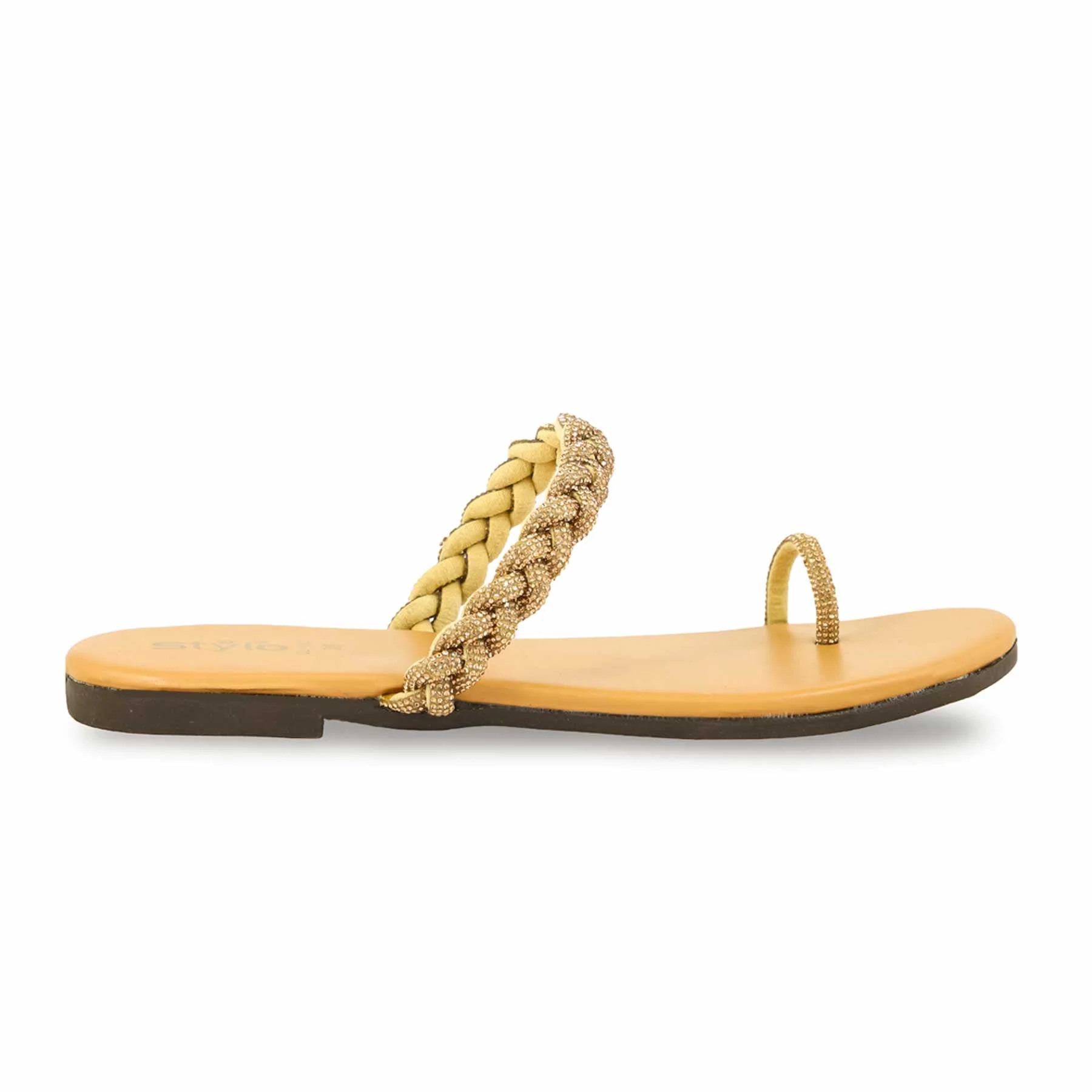 Mustard Casual Women Chappal CL1921 - Image 2