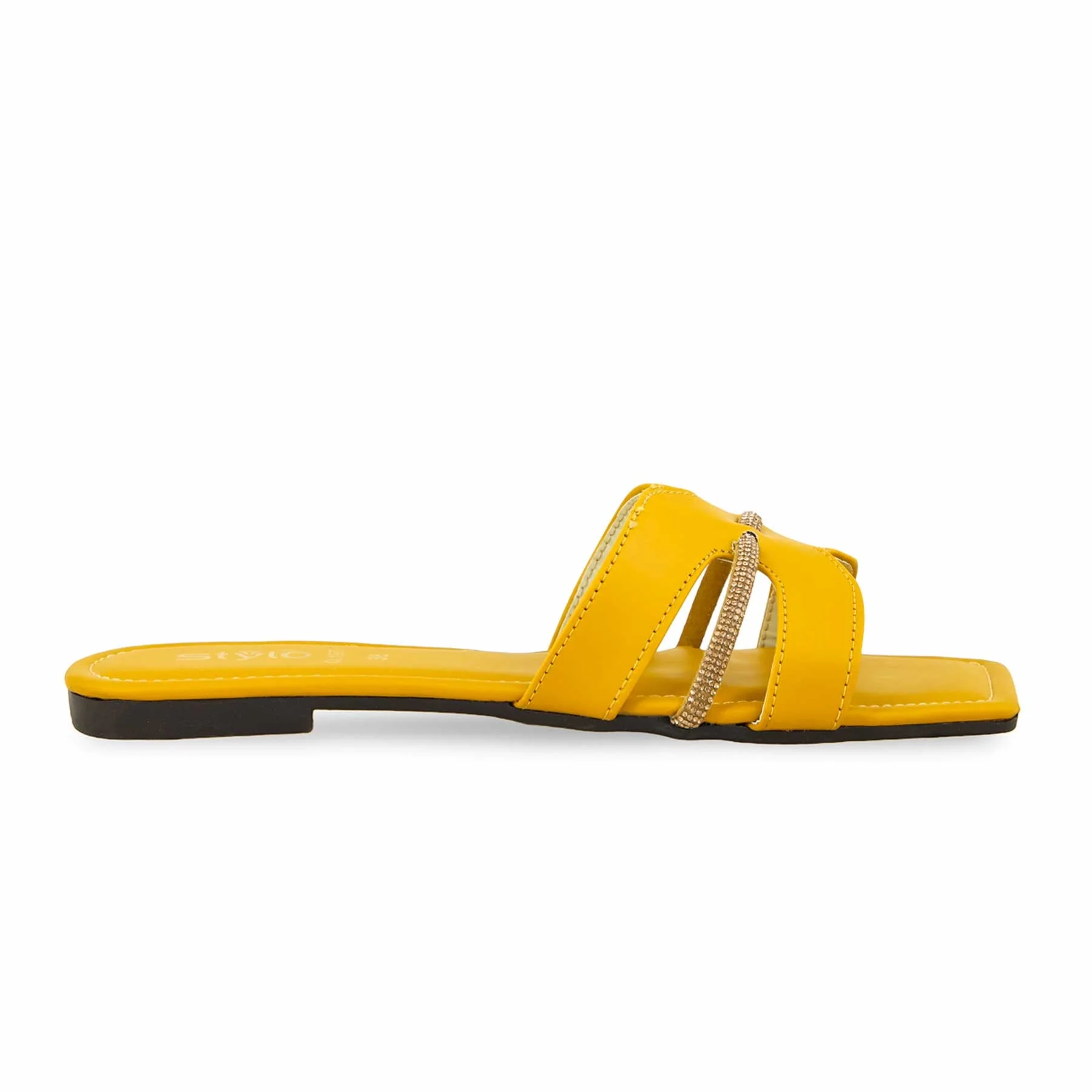 Mustard Casual Women Slipper CL1977 - Image 2