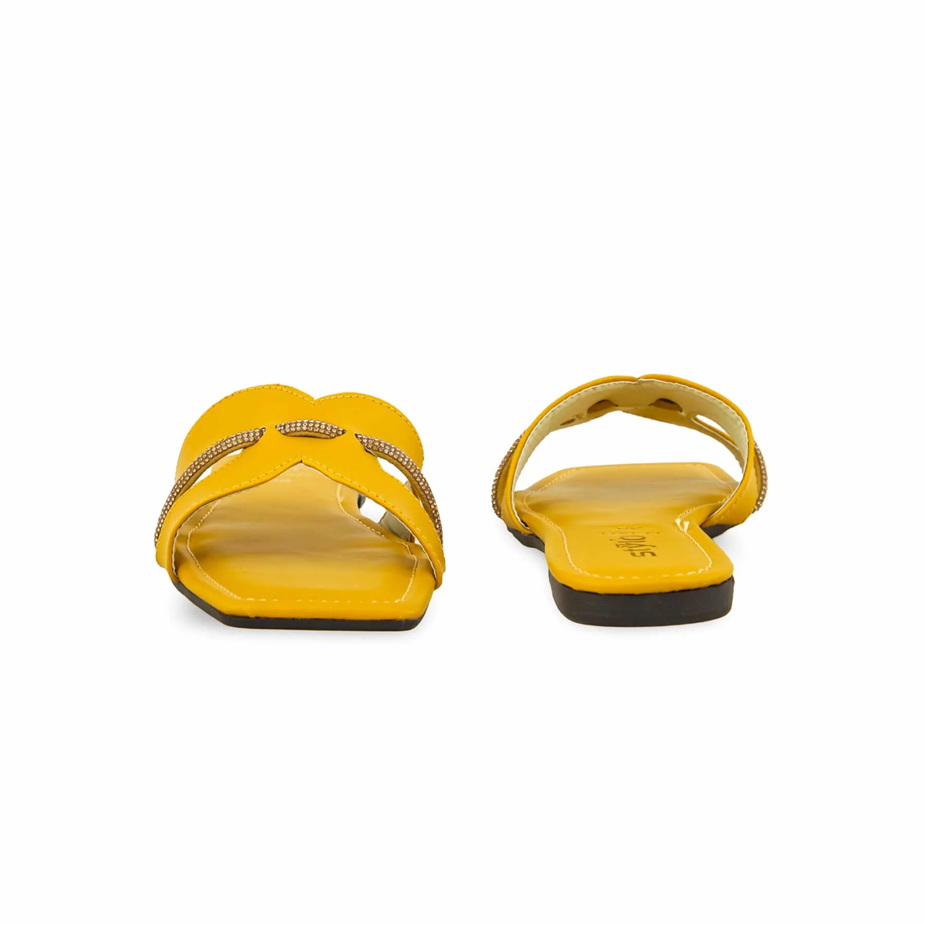Mustard Casual Women Slipper CL1977 - Image 4