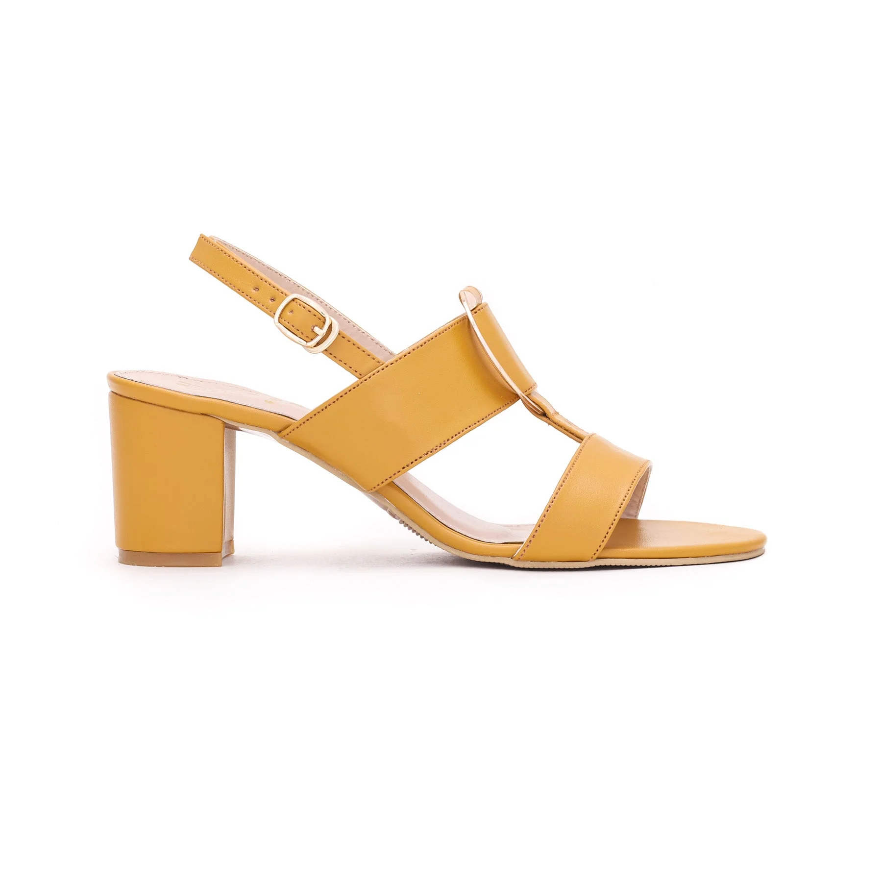 Mustard Color Formal Sandals FR4680 - Image 2