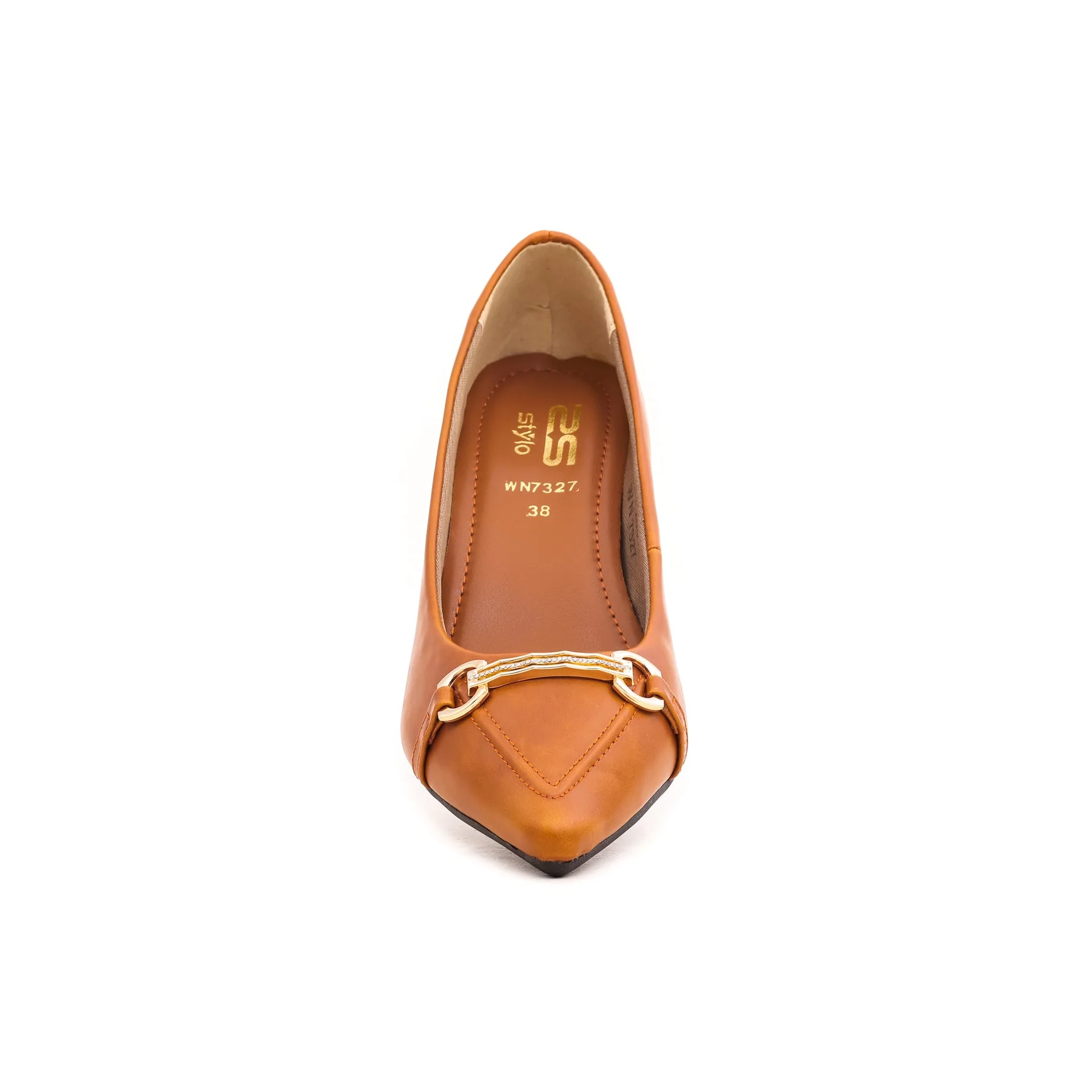 Mustard Court Shoes WN7327 - Image 3
