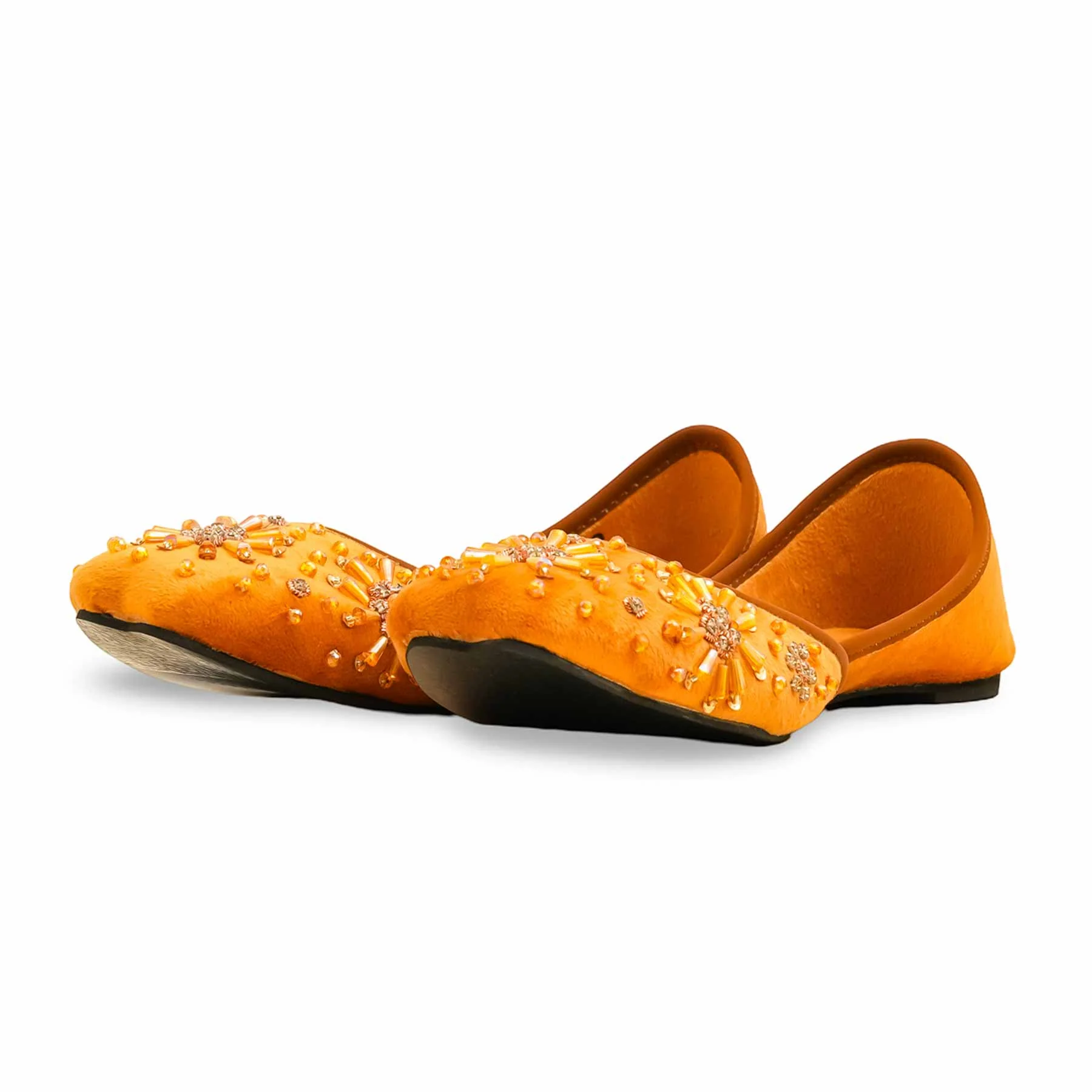 Mustard Fancy Khussa EC8582 - Image 3
