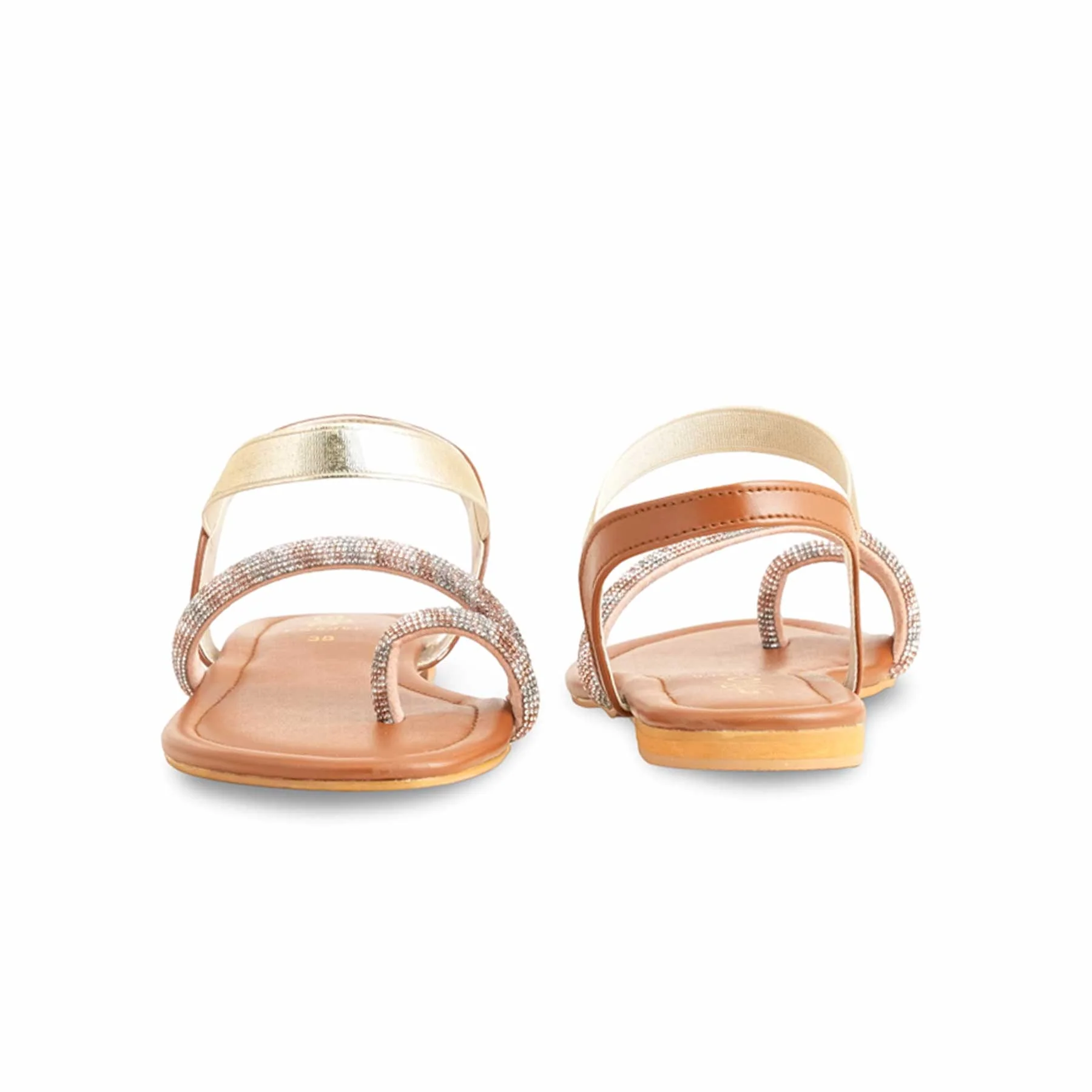 Mustard Fancy Sandal FN6000 - Image 3