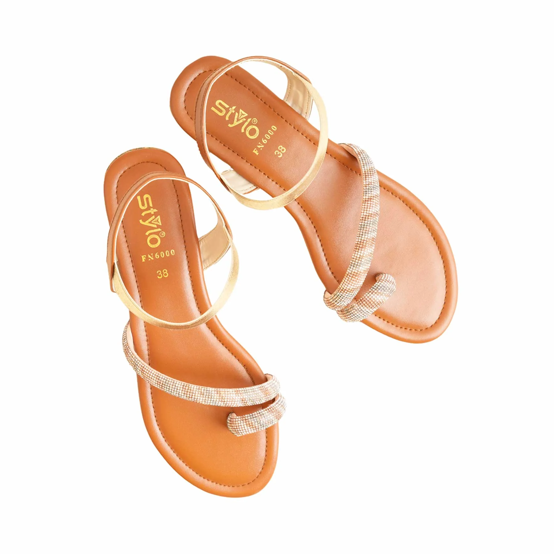 Mustard Fancy Sandal FN6000 - Image 5