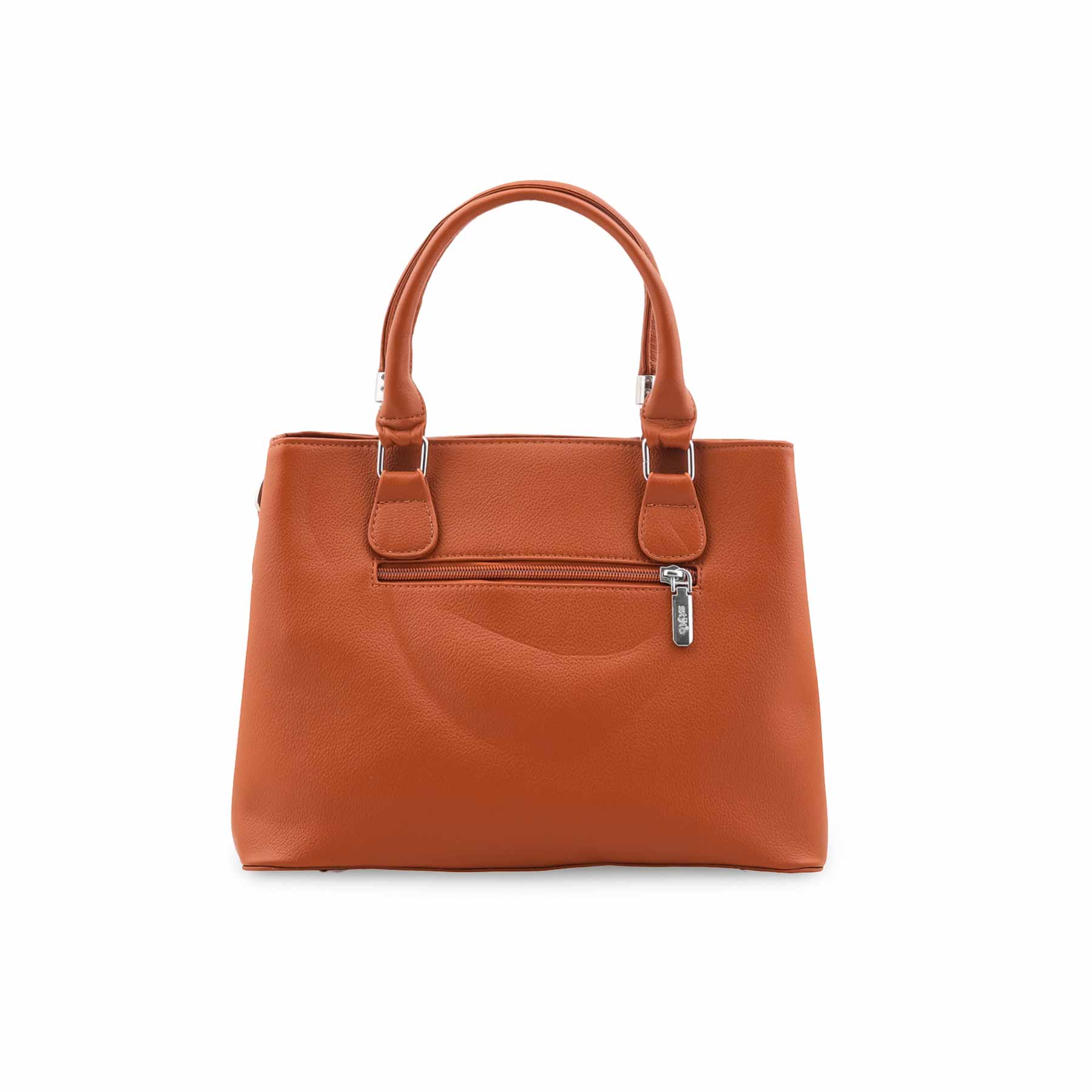 Mustard Formal Hand Bag For Women P36451 - Image 4
