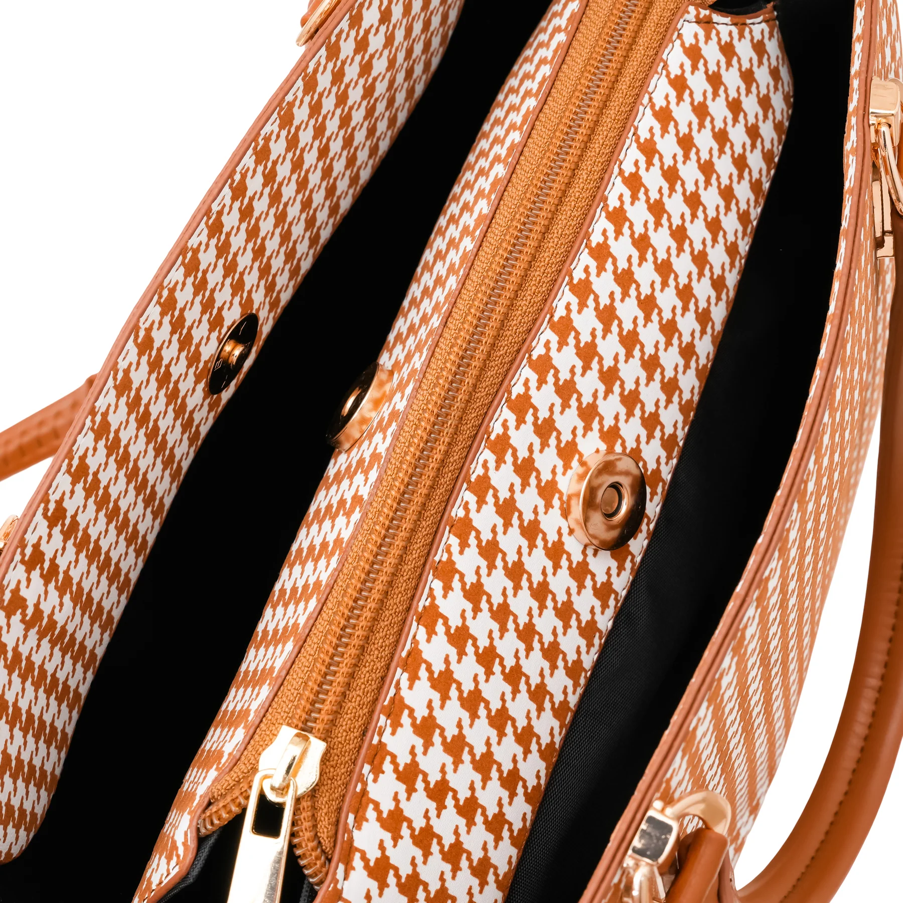 Mustard Formal Hand Bag For Women P55843 - Image 5