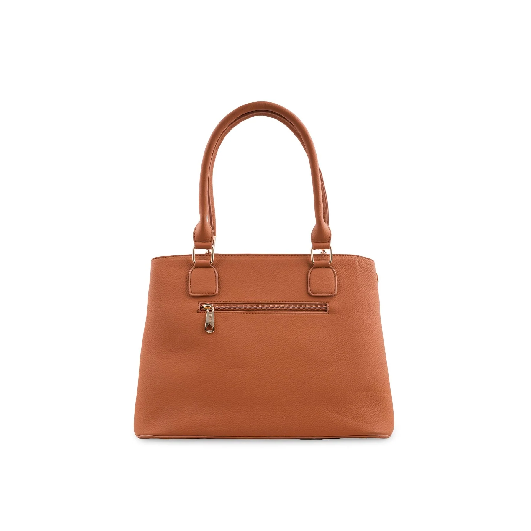 Mustard Formal Hand Bag For Women P55873 - Image 4