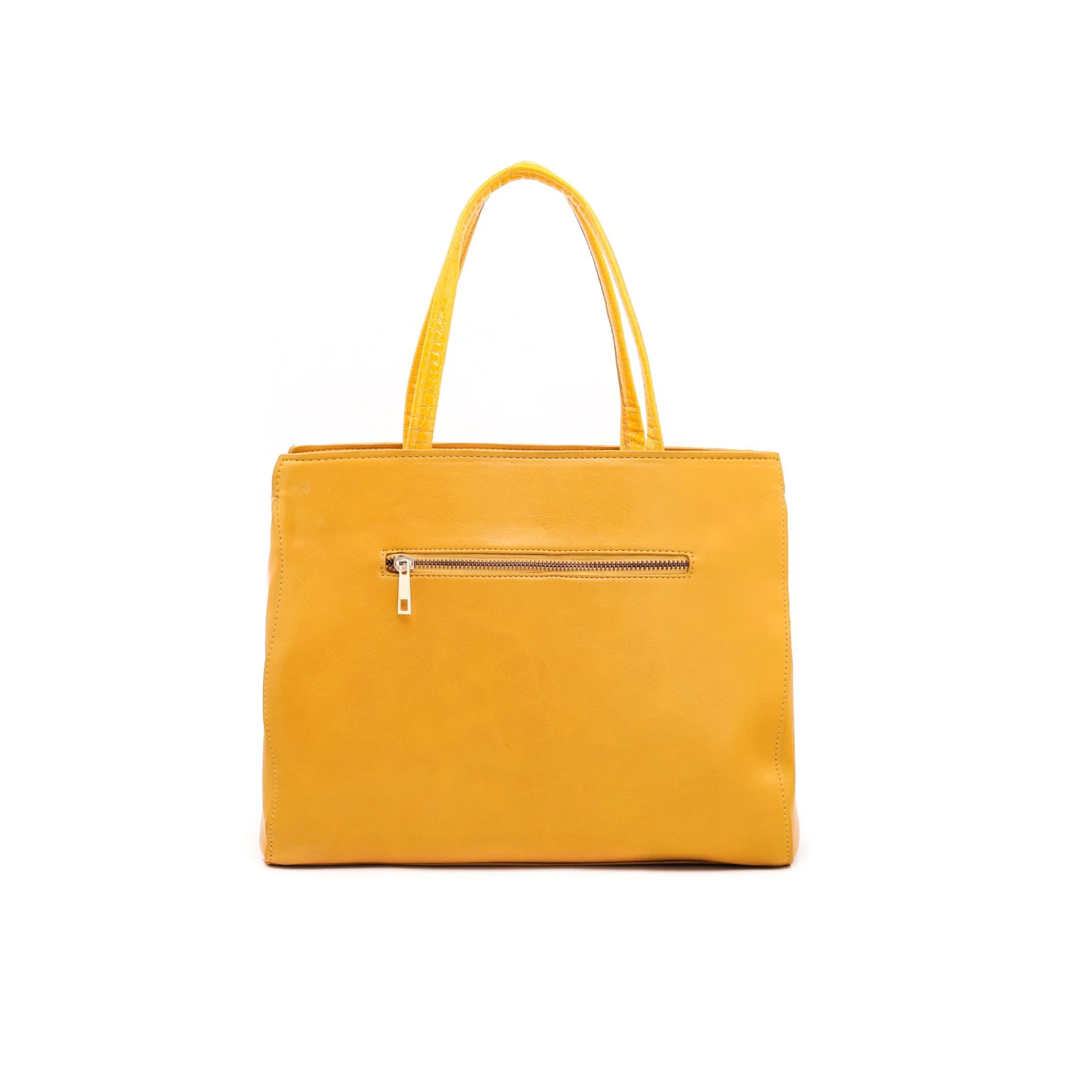 Mustard Formal Hand Bag P54363 - Image 3