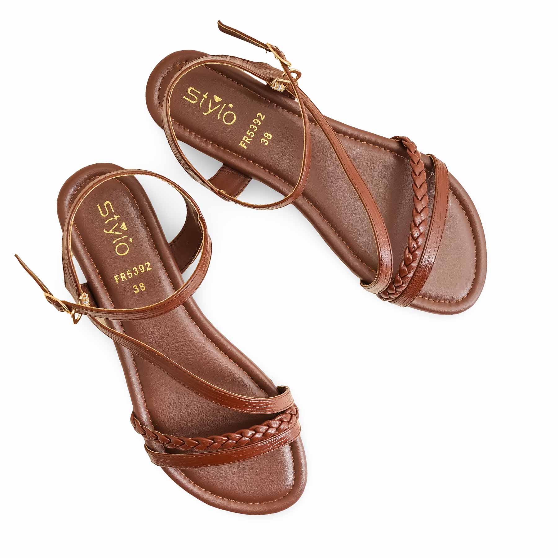 Mustard Formal Sandal For Women FR5392 - Image 5