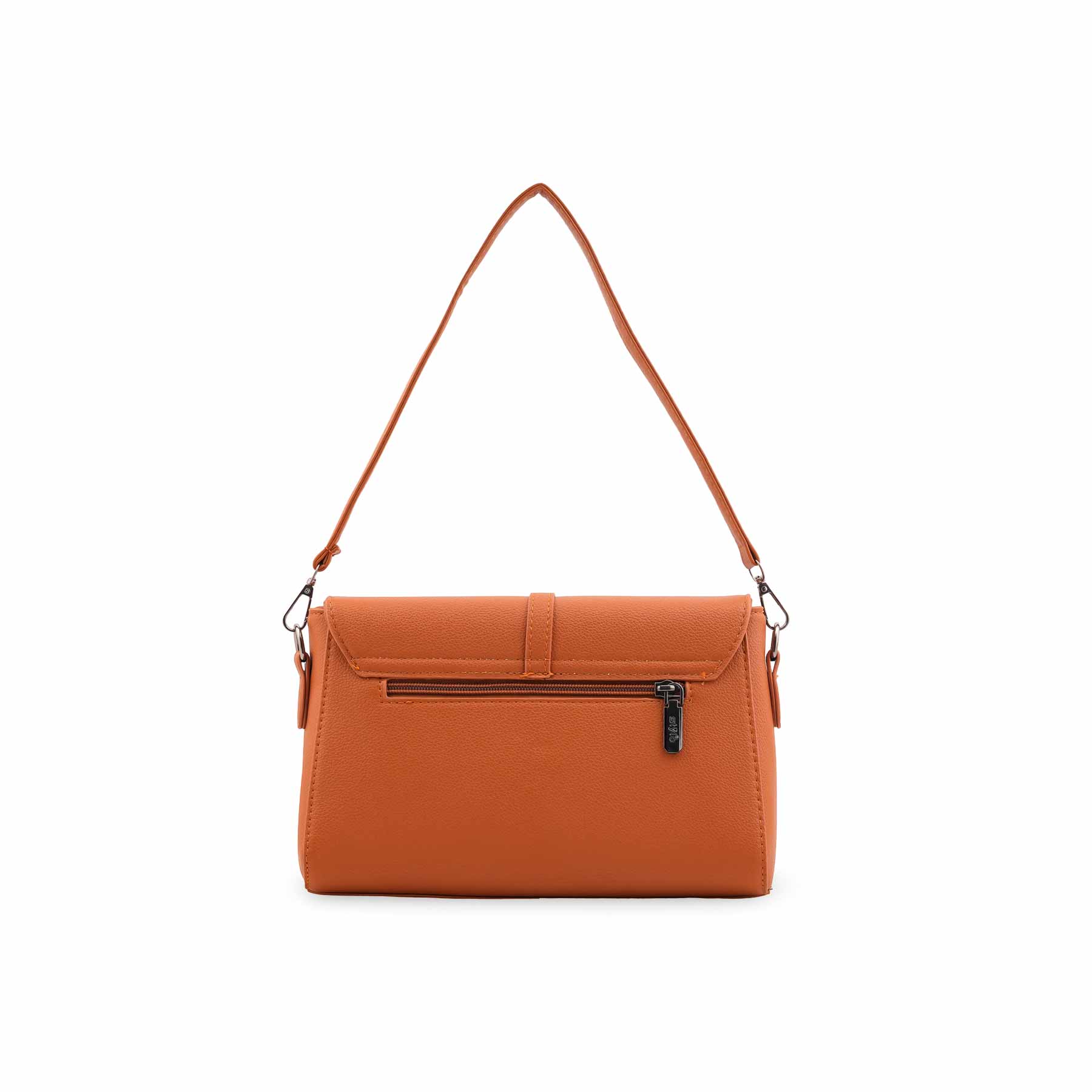 Mustard Formal Shoulder Bag For Ladies P36546 - Image 4