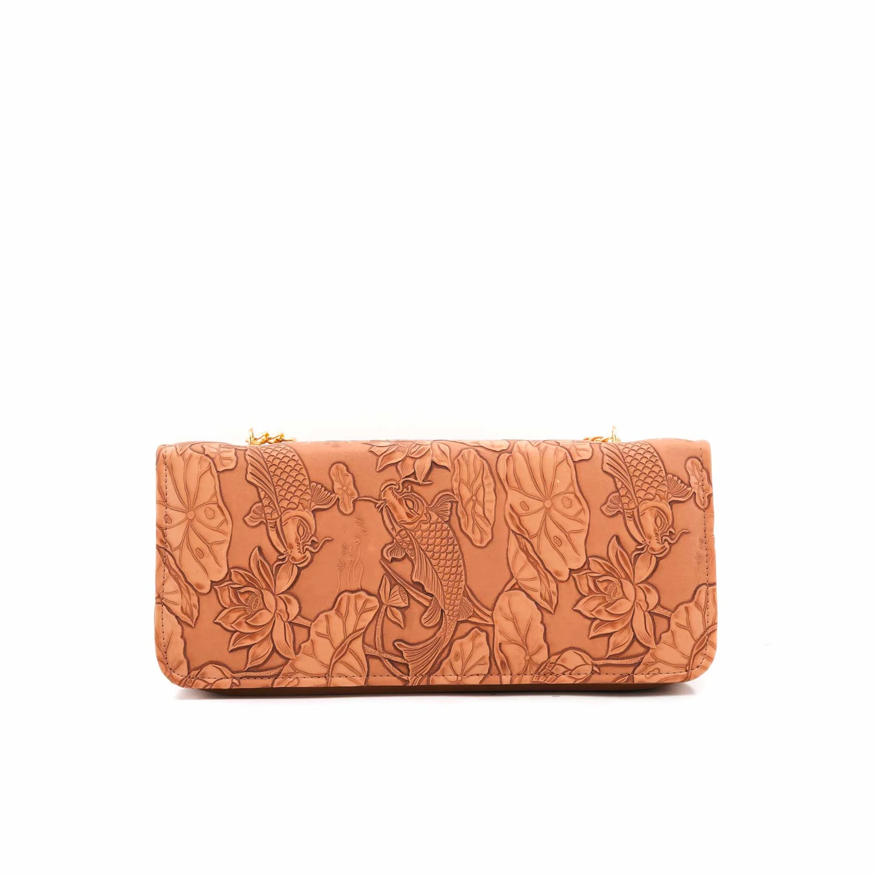 Mustard Formal Shoulder Bag For Women P56309 - Image 4