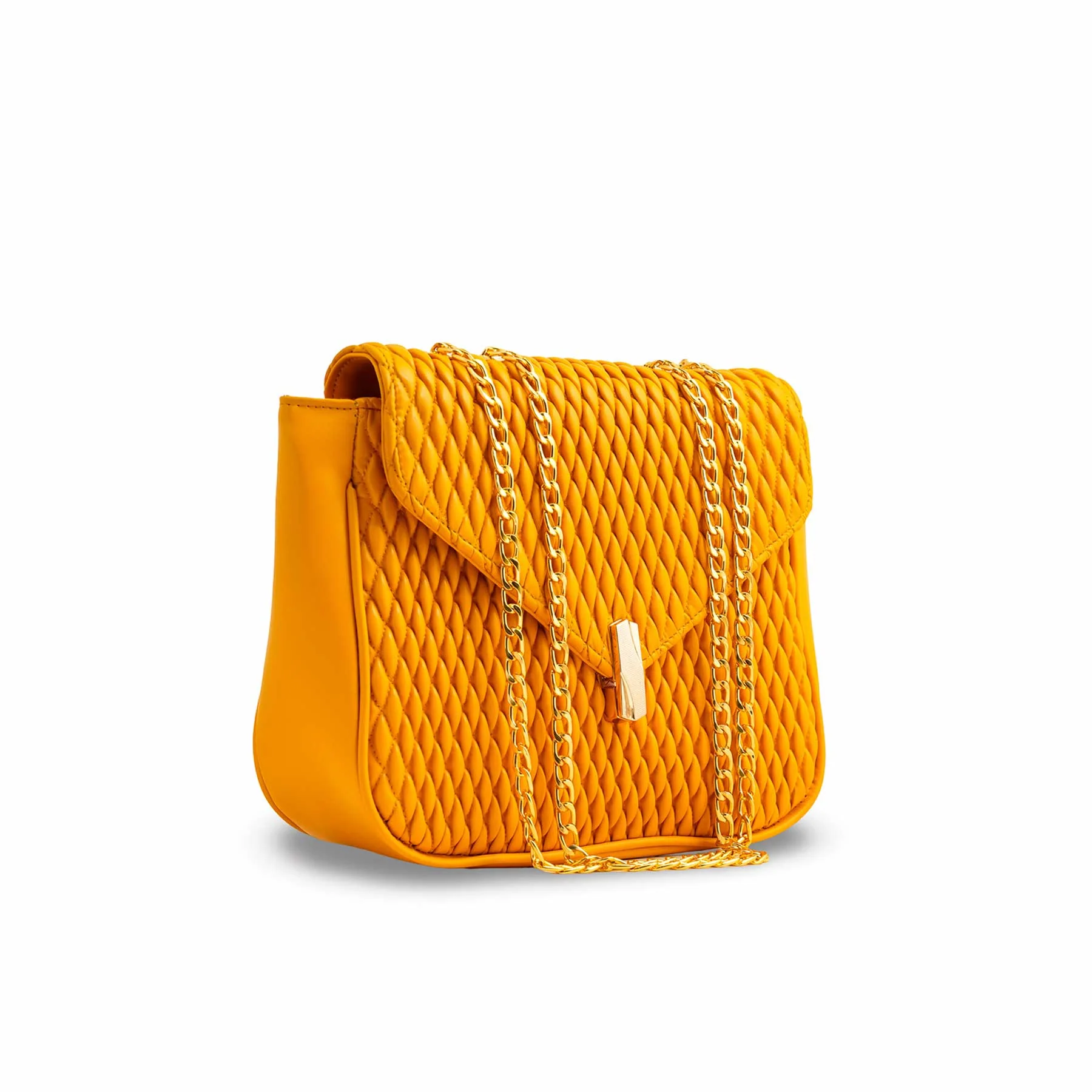 Mustard Formal Shoulder Bag P55623 - Image 3