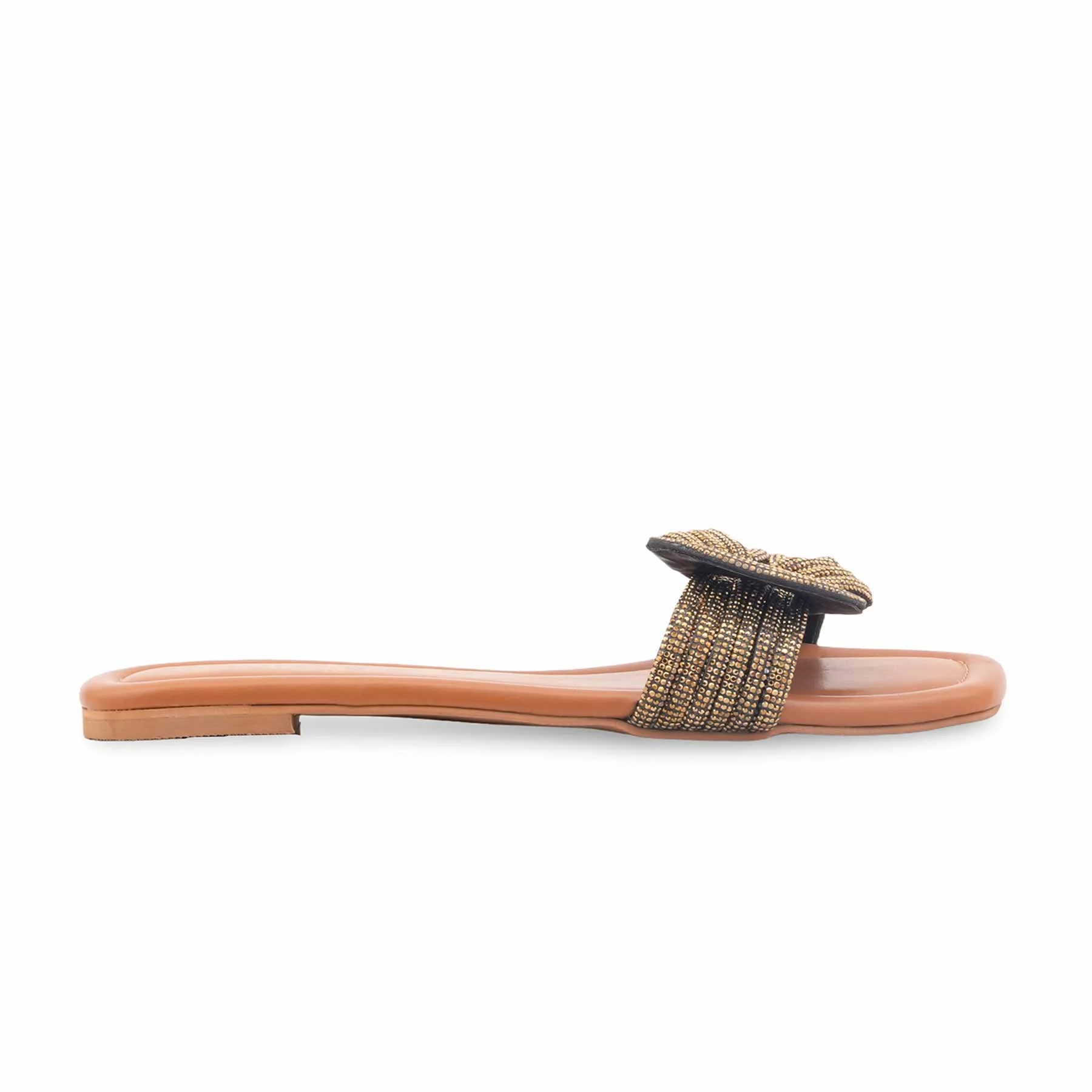 Mustard Formal Slipper For Ladies FR8465 - Image 3