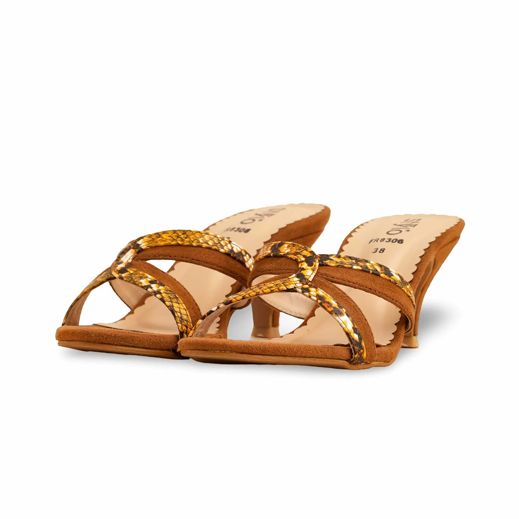 Mustard Formal Slipper FR8306 - Image 3